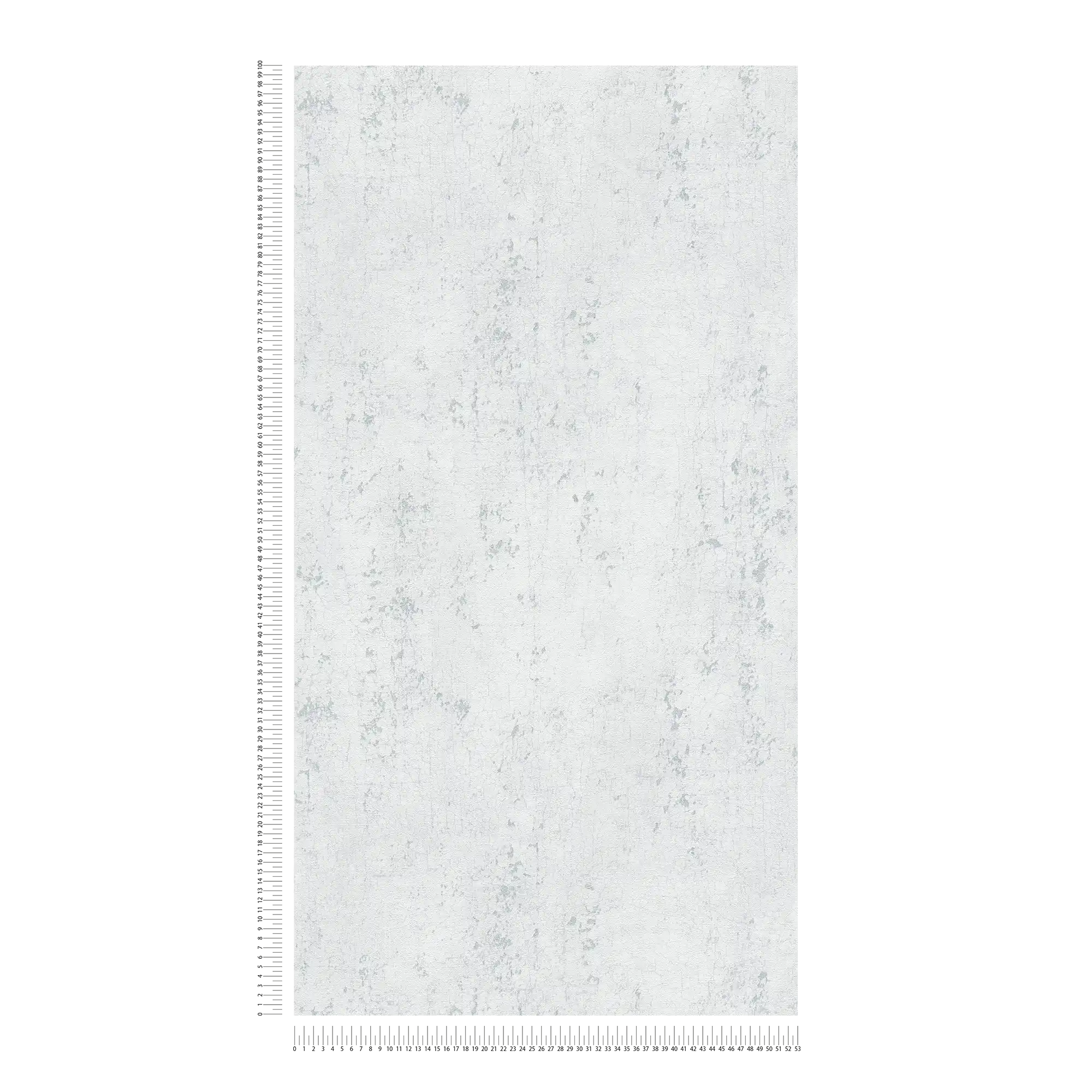             Plaster optics wallpaper light grey with silver crackle - grey, metallic, white
        