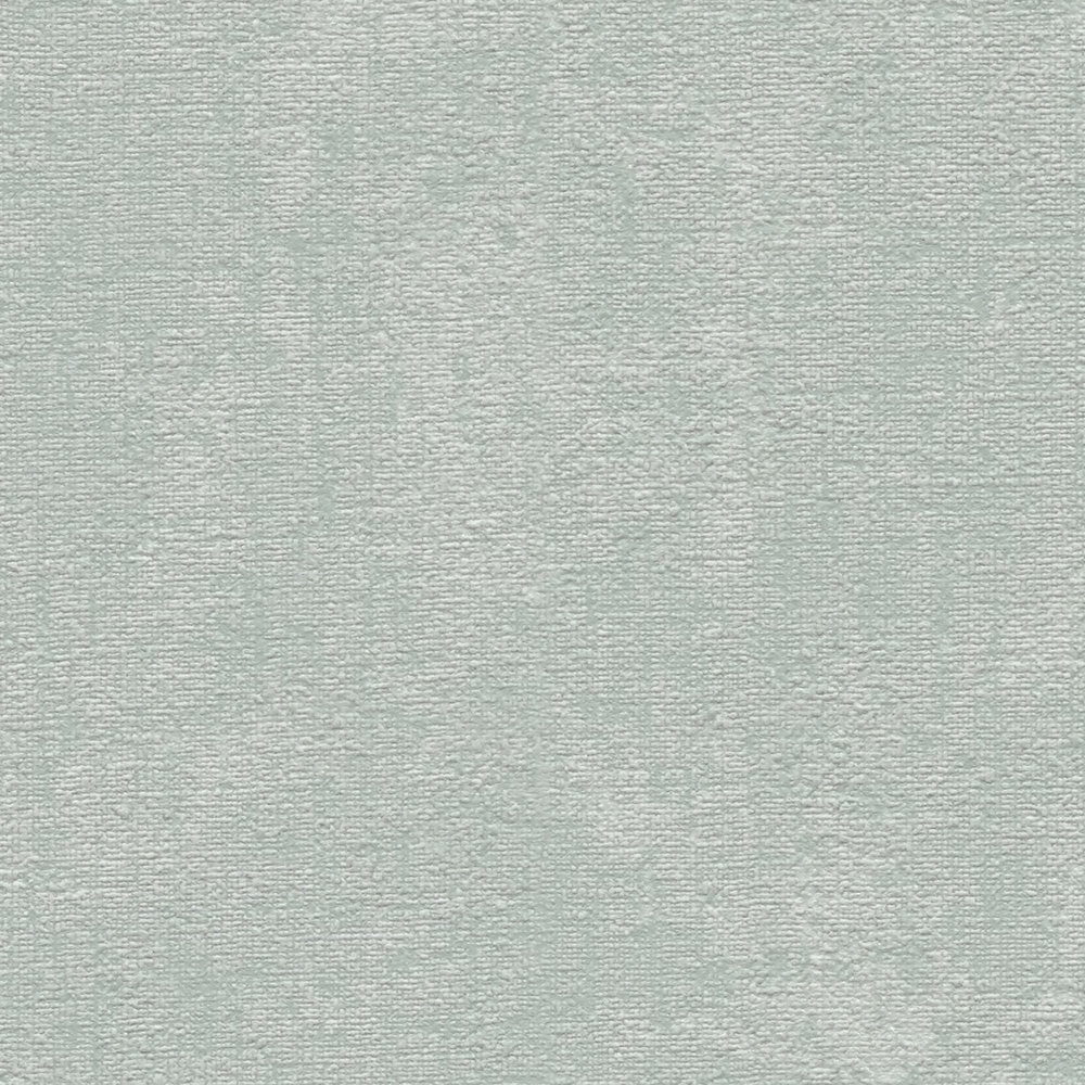             Lightly textured non-woven wallpaper in a textile look - Mint
        