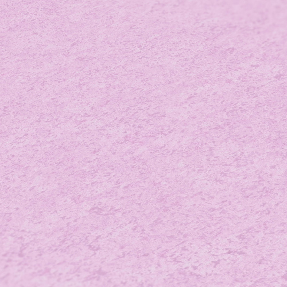             Non-woven wallpaper pink plaster look with matte pattern - pink
        