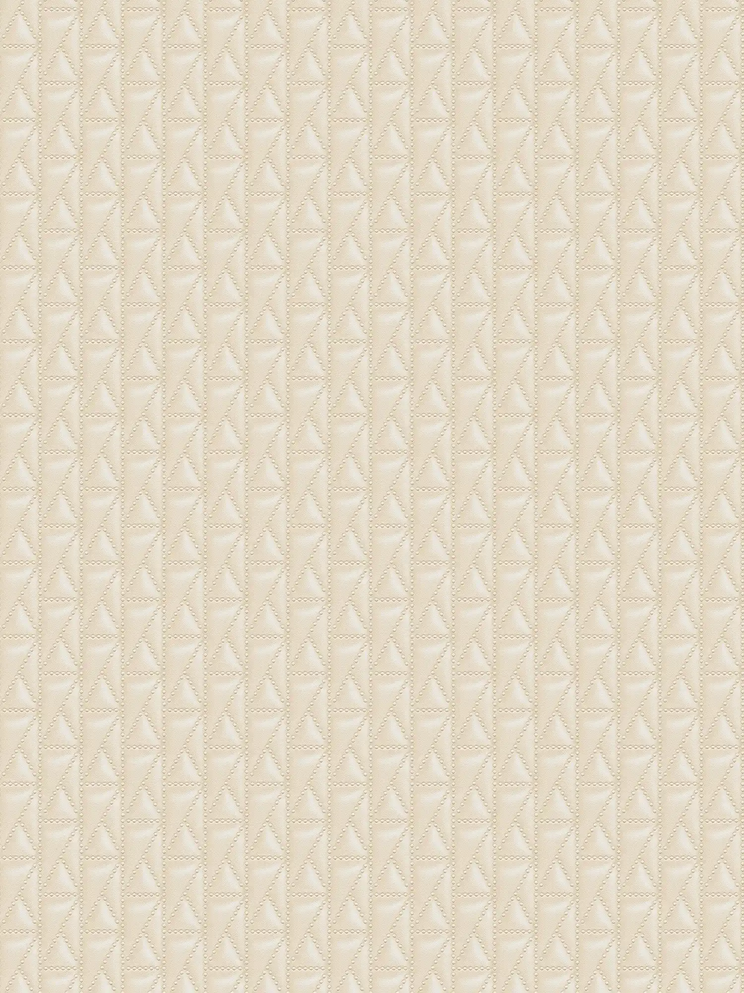 Karl LAGERFELD Papier peint Kuilted Bag Design - Beige, Crème
