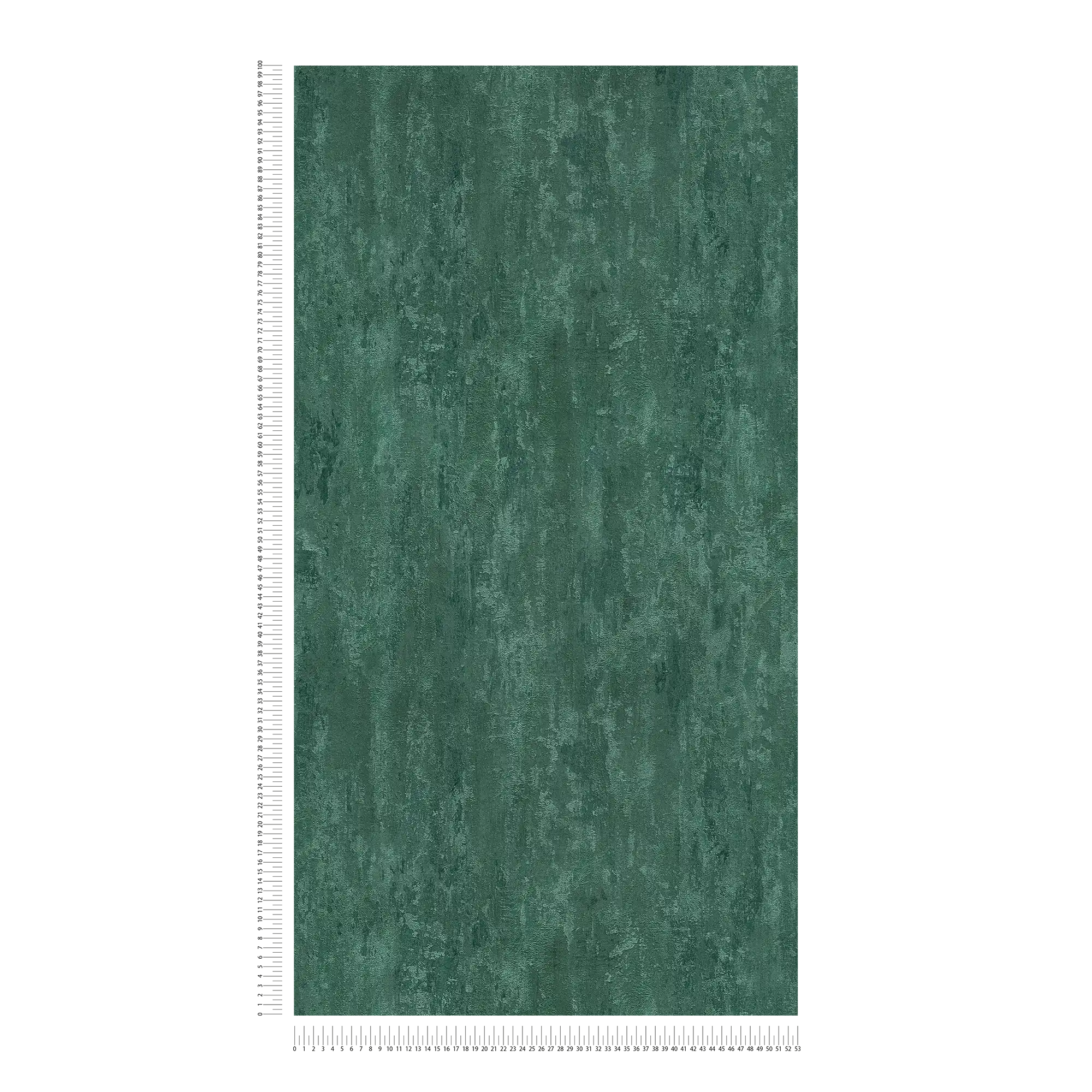             carta da parati in stile industriale con effetto texture - verde, metallizzata
        