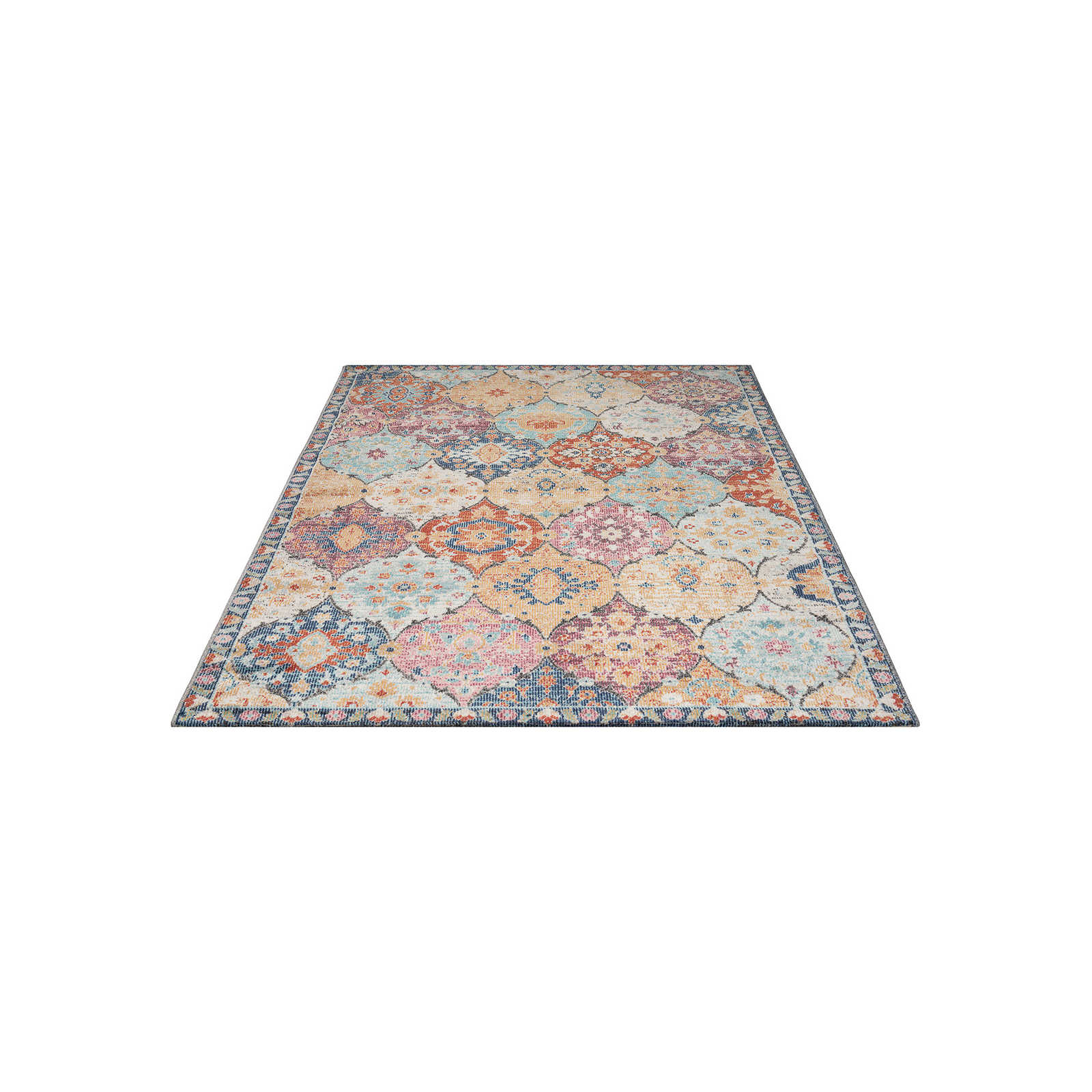 Colourful Flatweave Outdoor Rug - 230 x 160 cm
