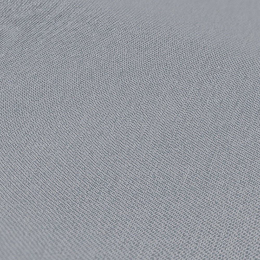             Linen look wallpaper grey with fabric texture & matte surface
        