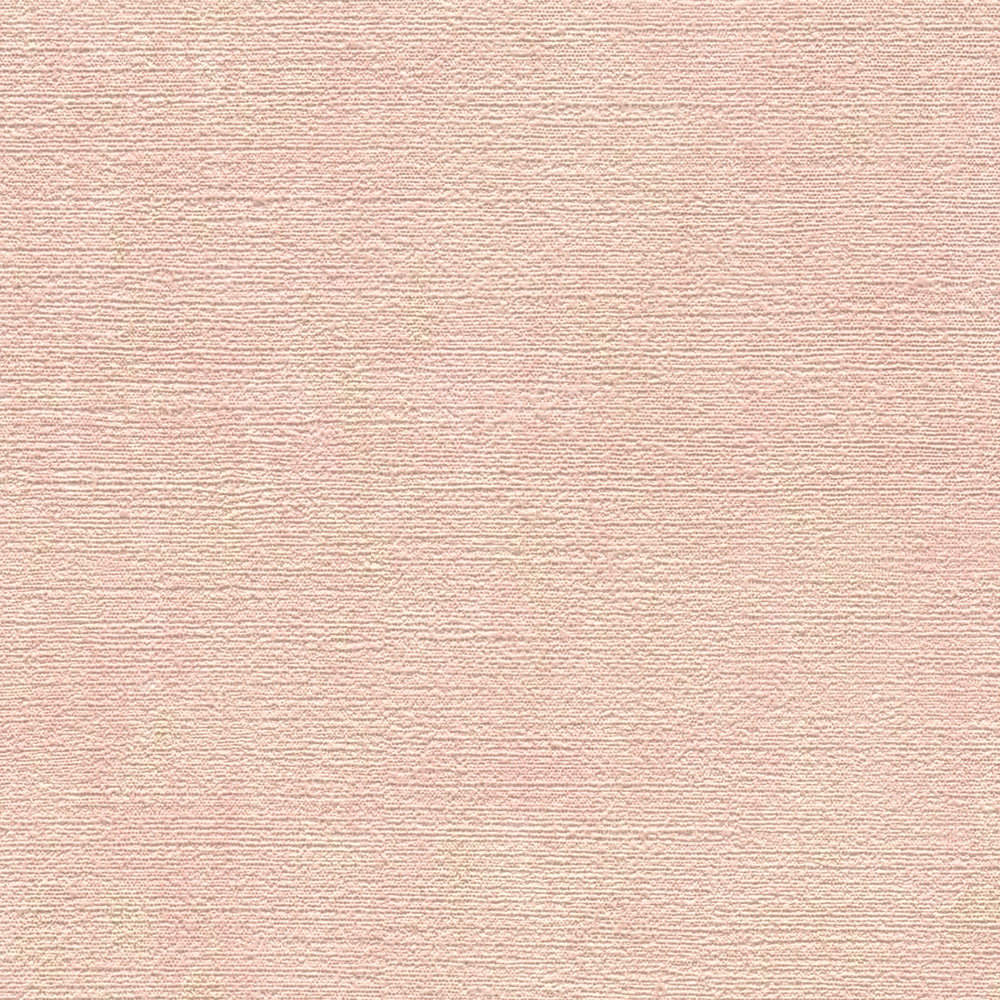             Carta da parati rosa con accenti dorati effetto metallizzato screziato - metallizzata, rosa
        