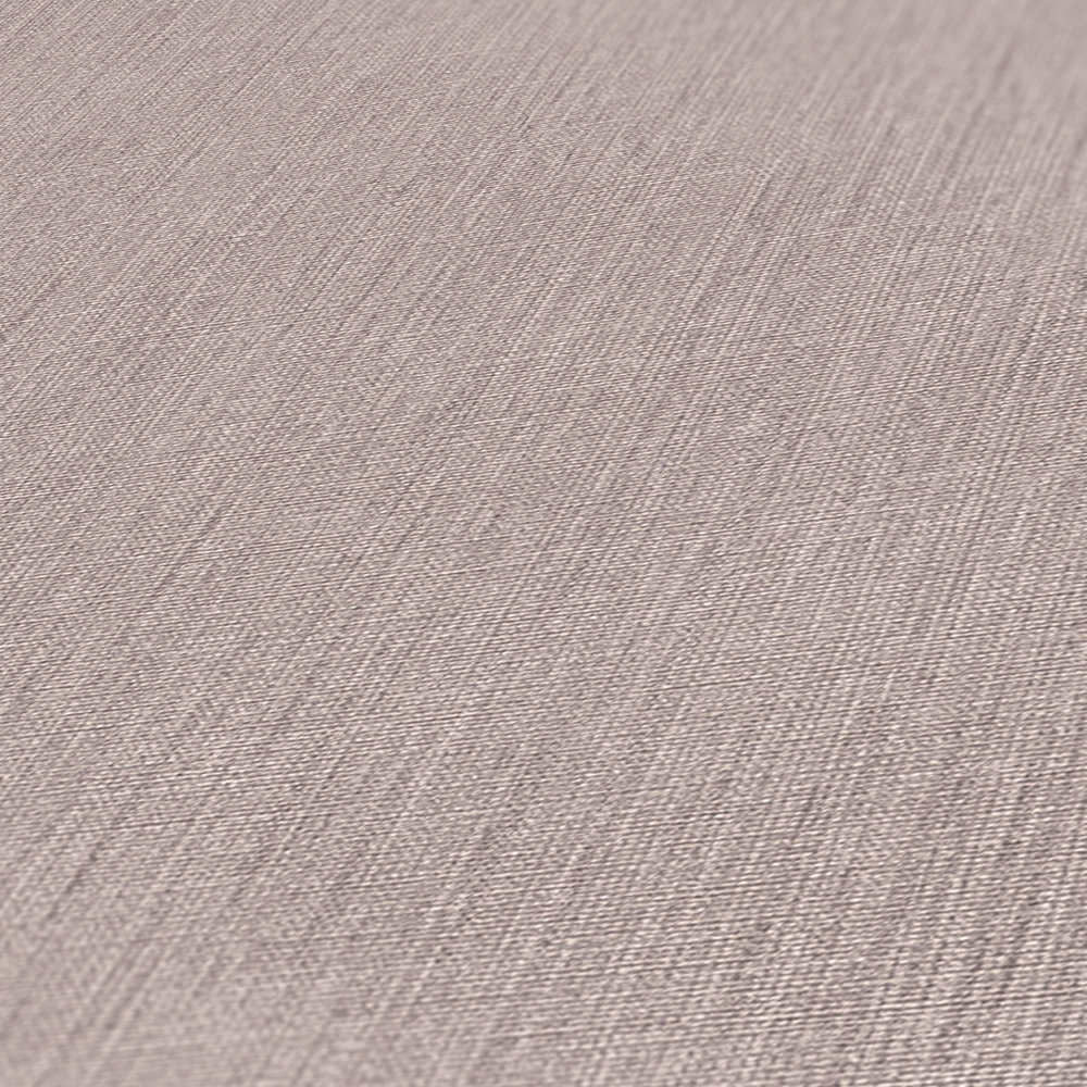             Single-coloured non-woven wallpaper with texture in matt look - brown
        