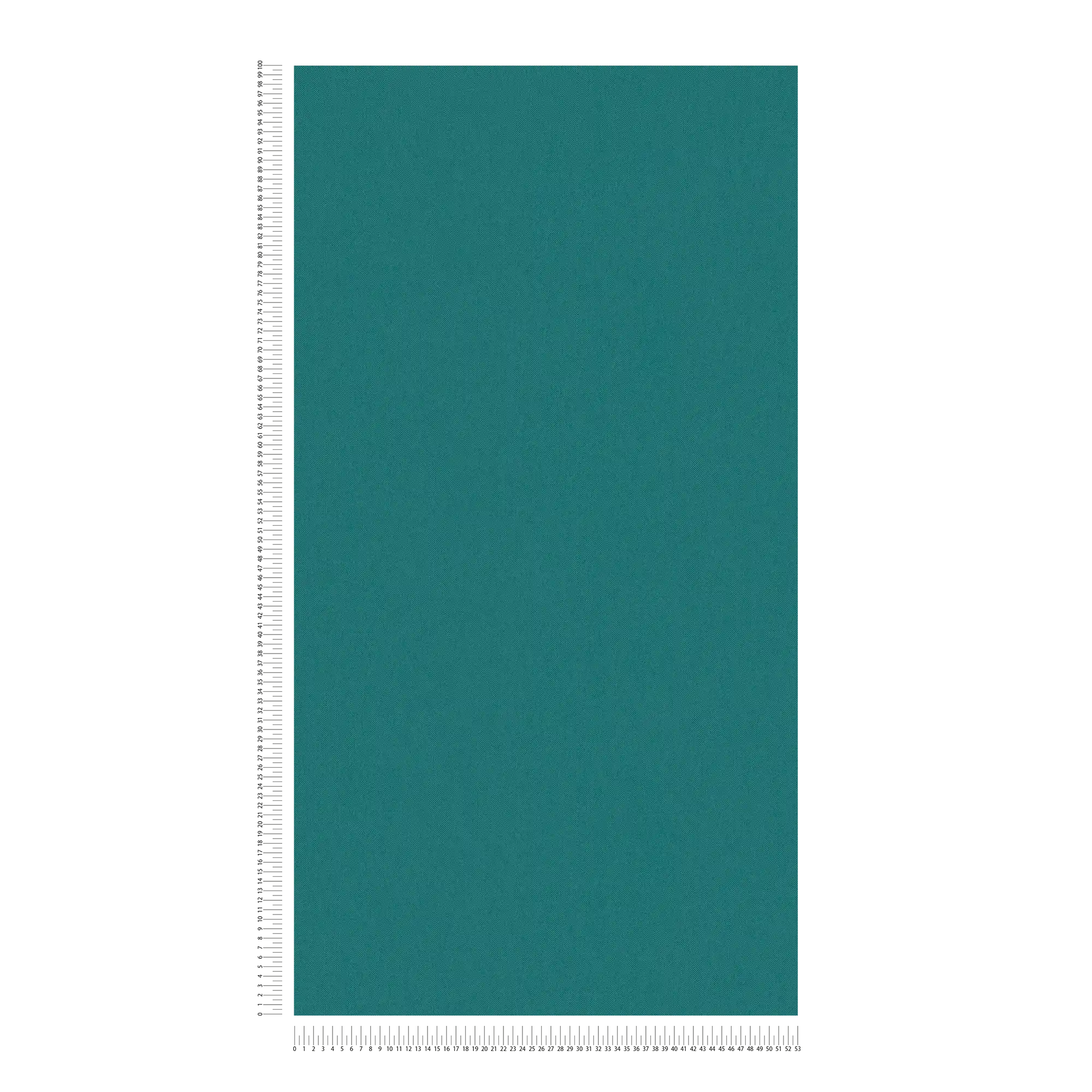             Carta da parati verde scuro con struttura tessile opaca tinta unita blu acqua
        