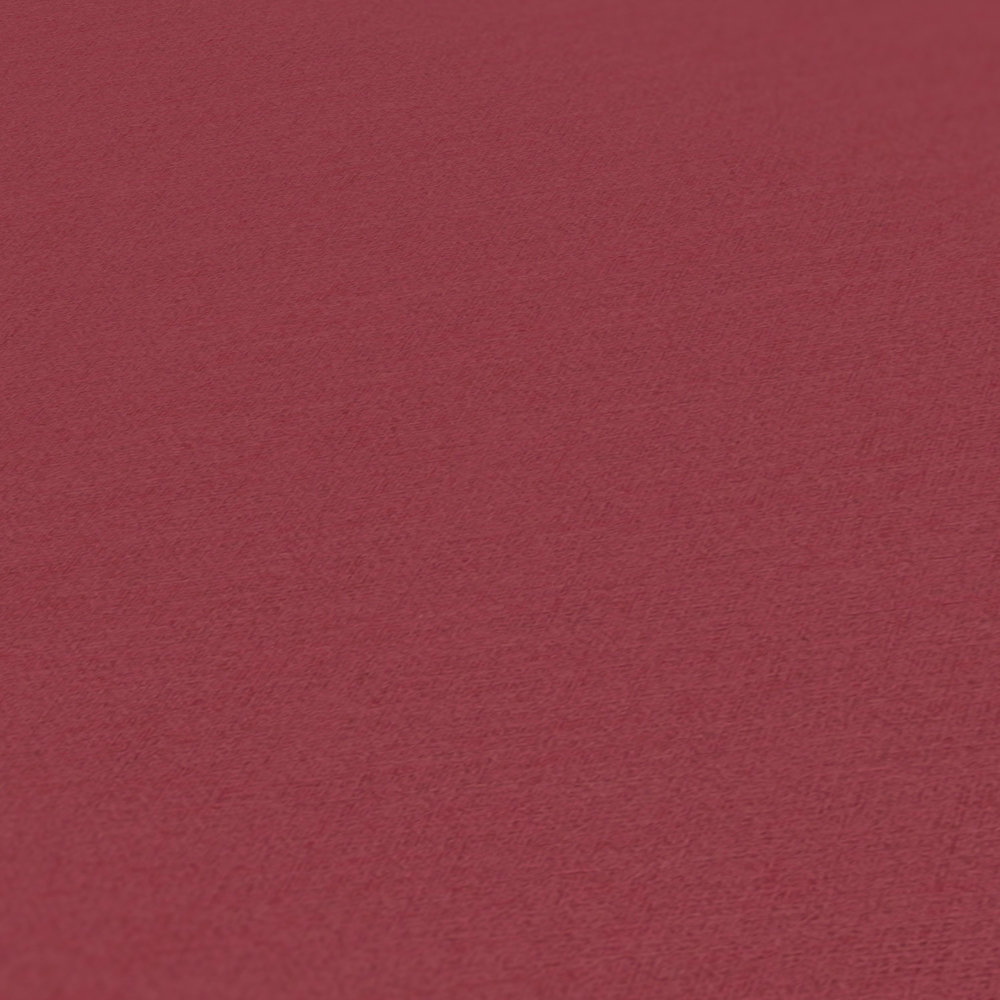             Papel pintado unitario de aspecto textil - rojo
        
