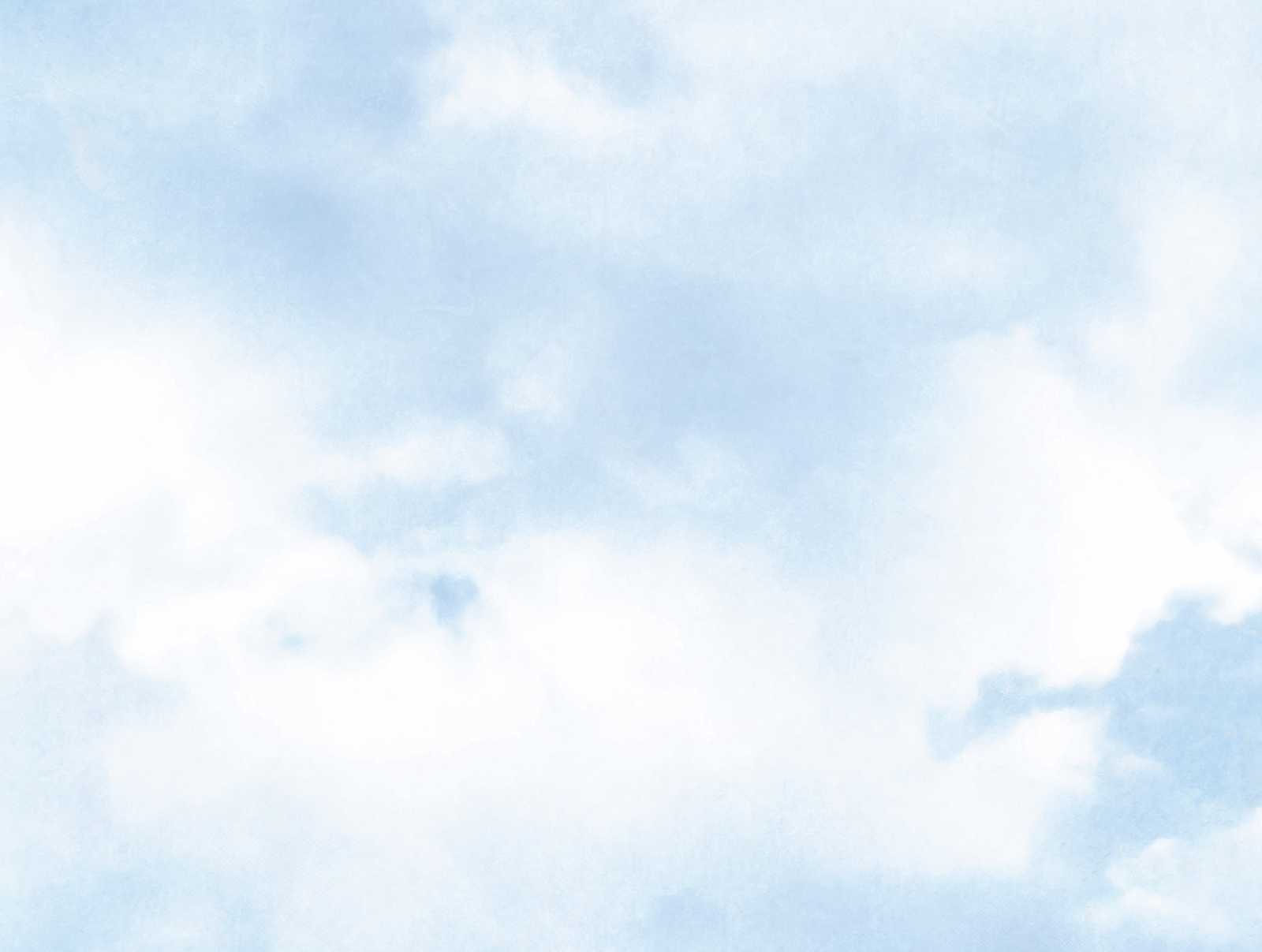             behang nieuwigheid | motief behang blauwe lucht met wolken
        