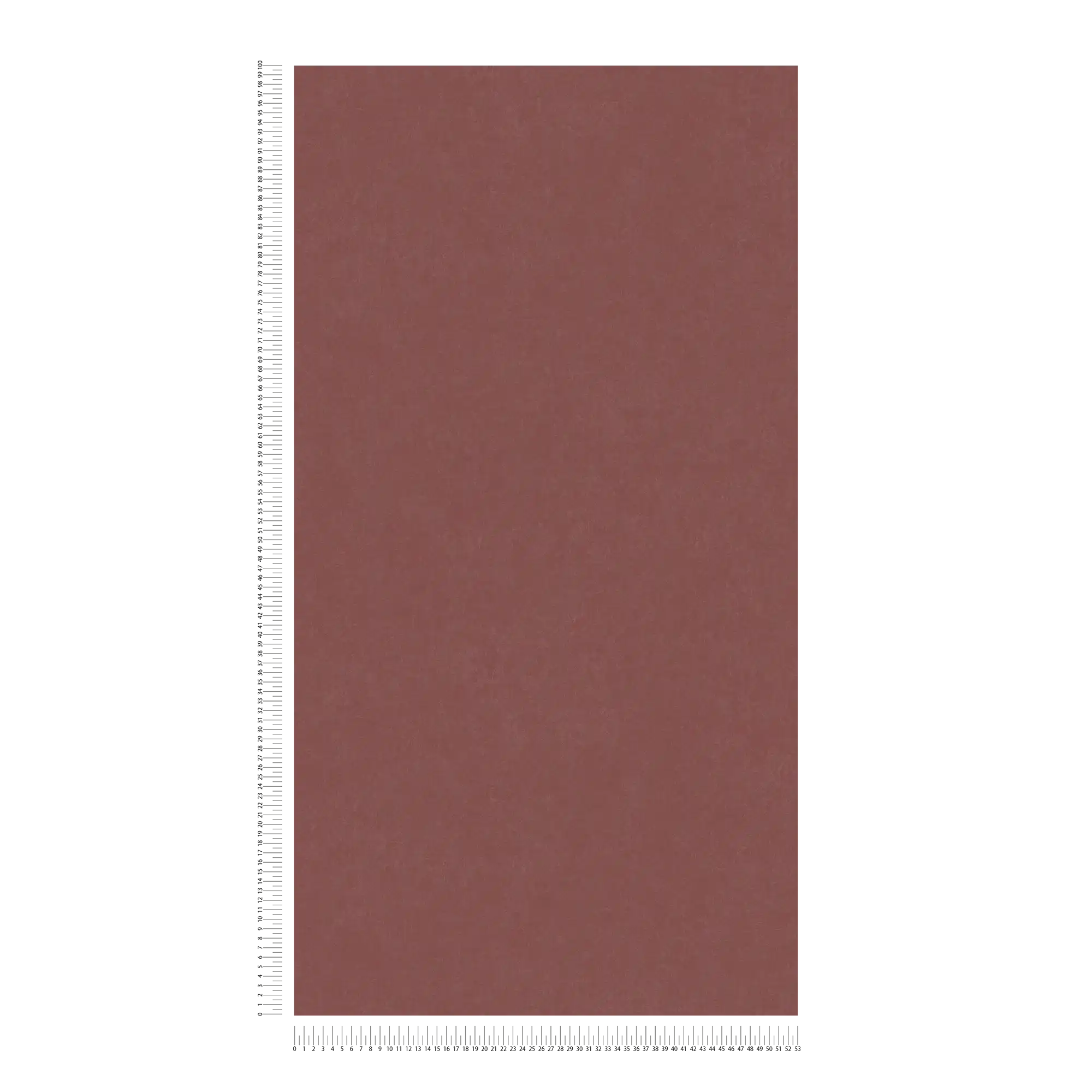             Carta da parati a tinta unita rosso vino con disegno strutturato - Rosso
        