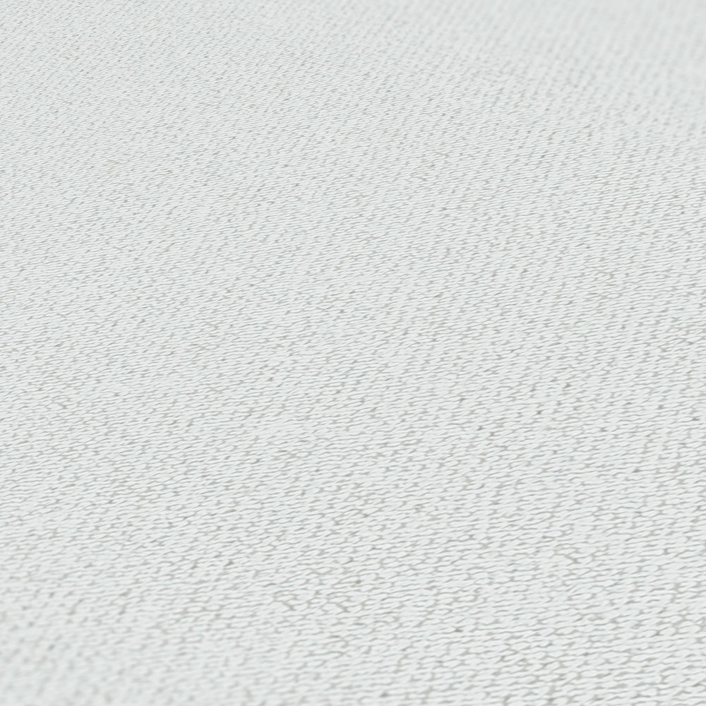             Carta da parati in tessuto non tessuto con aspetto scandinavo e struttura in lino - grigio chiaro
        