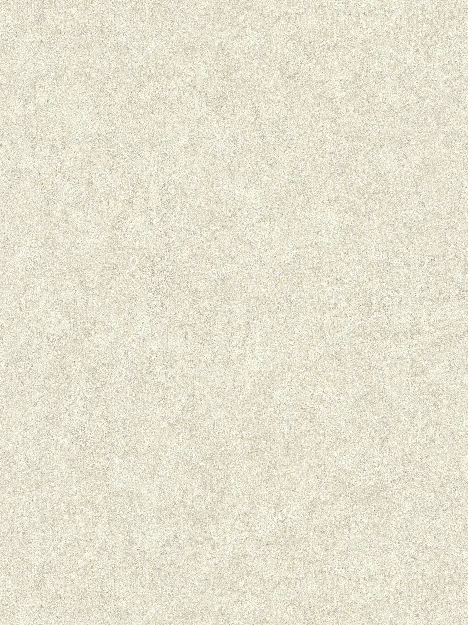 Papier peint uni beige, satiné avec structure crépi
