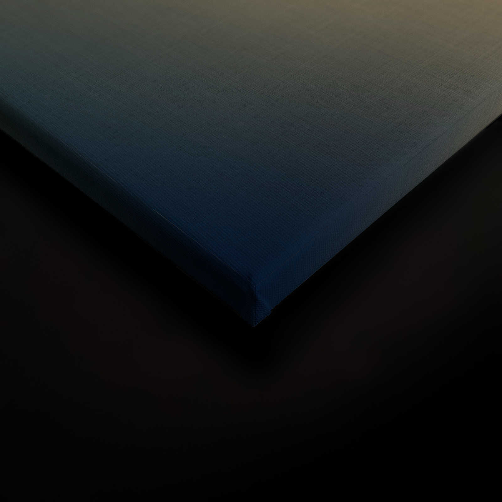             La bohème 2 - Cuadro en lienzo de aspecto bohemio en tonos beige - estructura lino natural - 0,90 m x 0,60 m
        