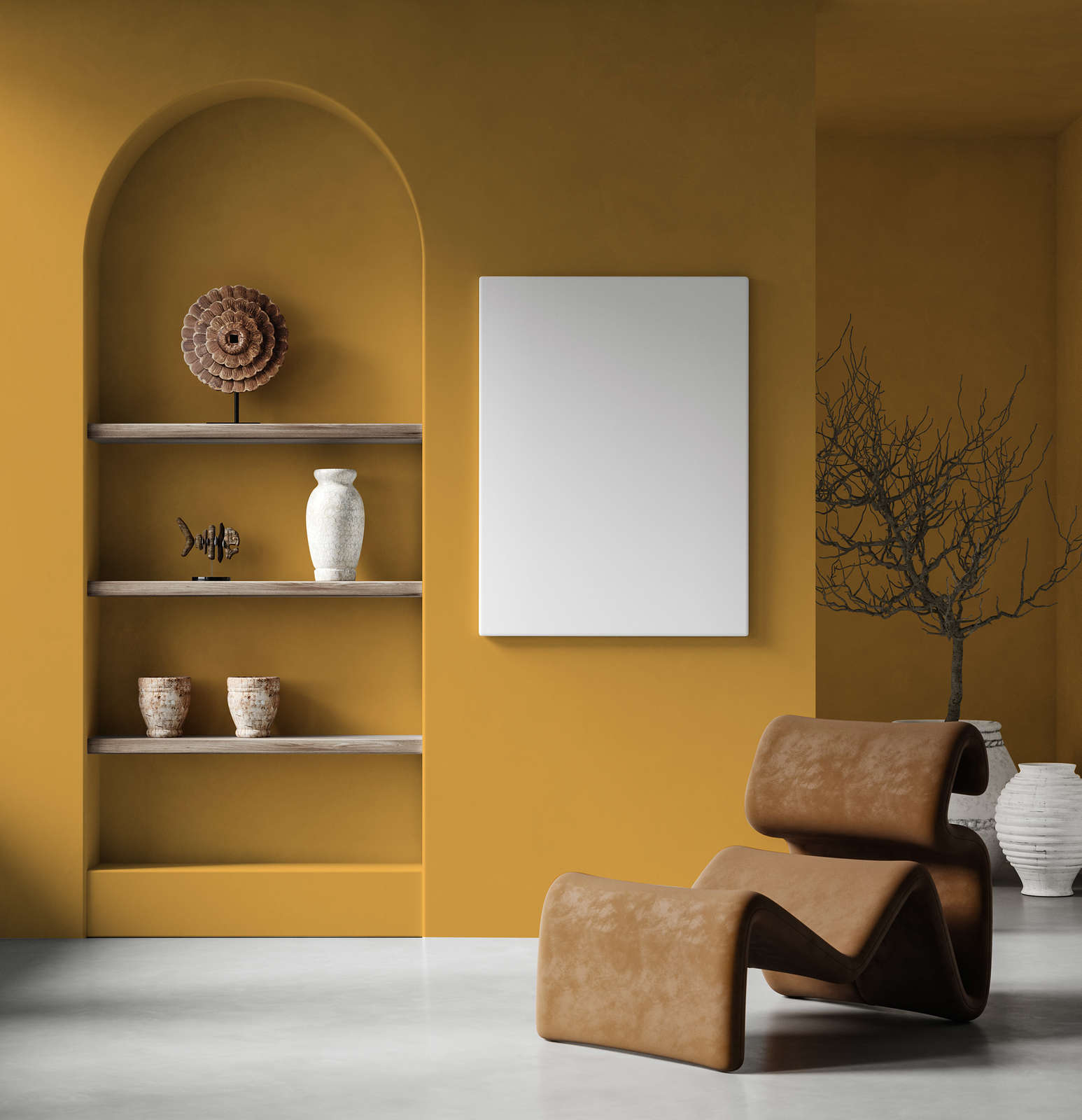             Premium Wall Paint strong saffron yellow »Juicy Yellow« NW806 – 1 litre
        