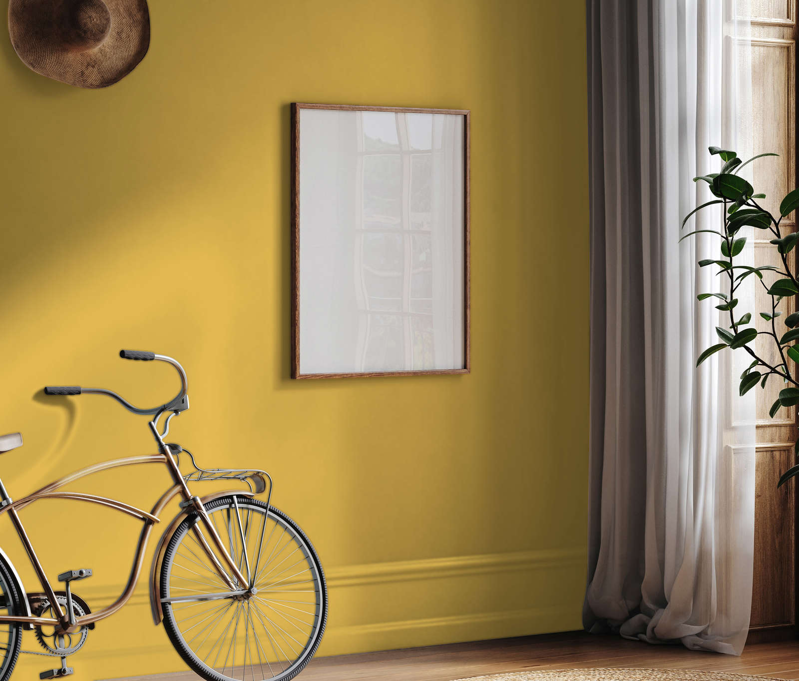             Premium Wall Paint Active Vanilla »Juicy Yellow« NW803 – 1 litre
        