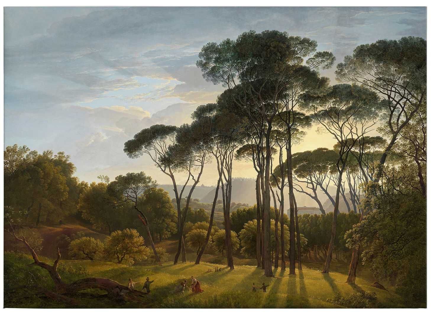             Schilderij Canvas Italiaans Landschap van Voogd - 0.70 m x 0.50 m
        