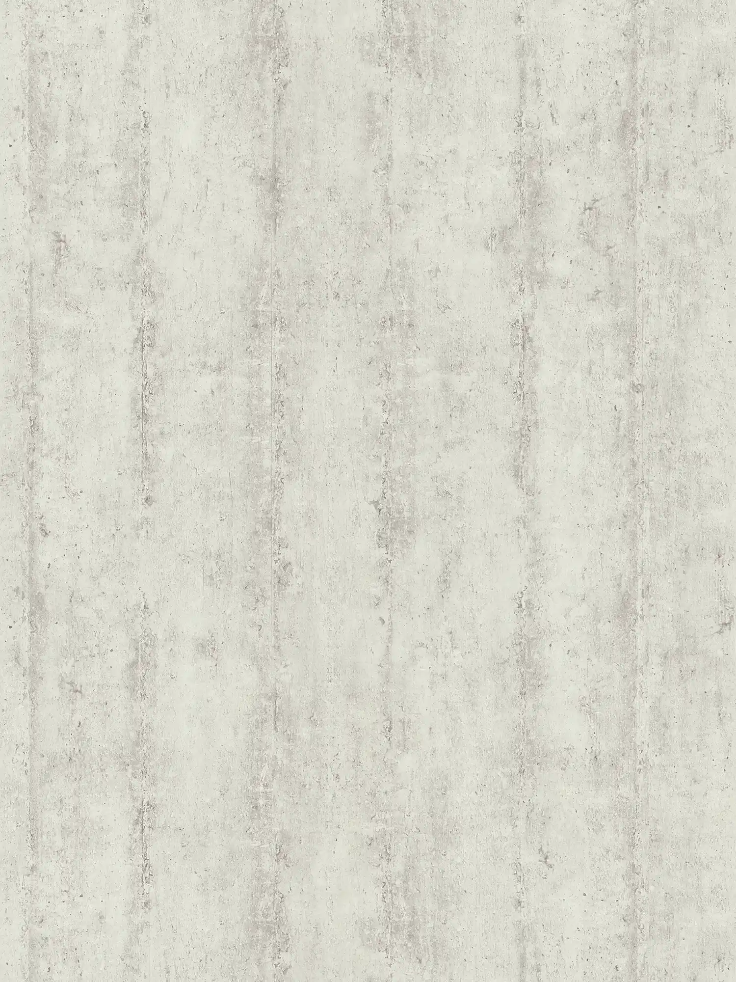 Non-woven wallpaper with concrete look stripe pattern - beige, grey
