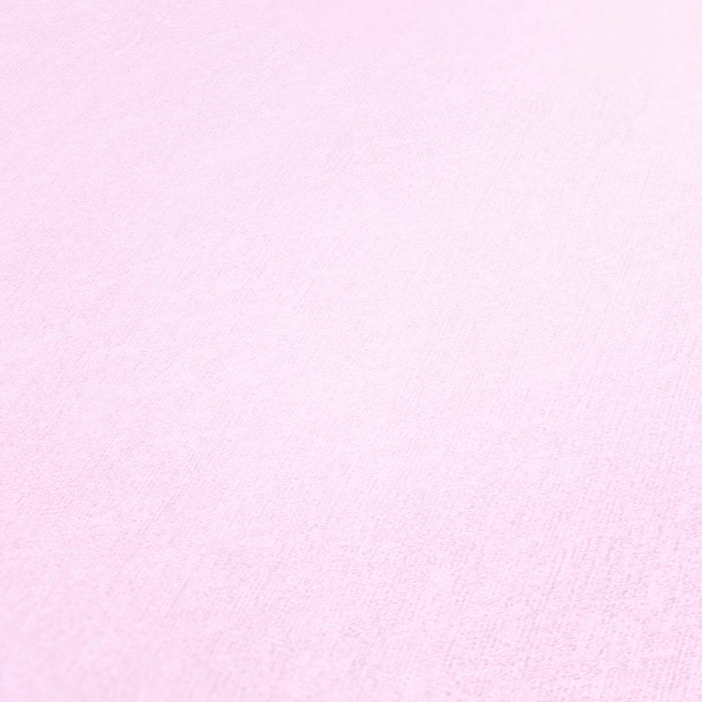             Nursery wallpaper plain for girls - pink
        