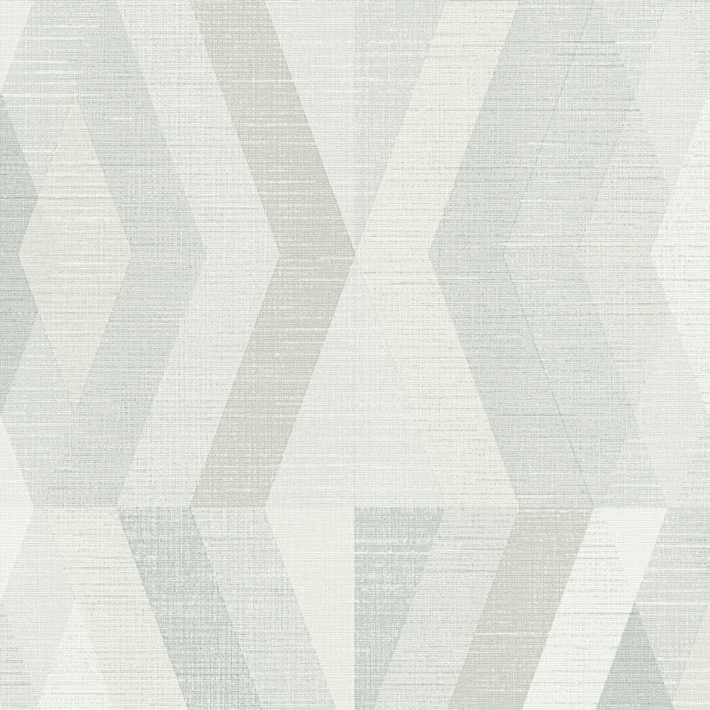             Papel pintado de estilo escandinavo con motivos geométricos - gris, beige
        