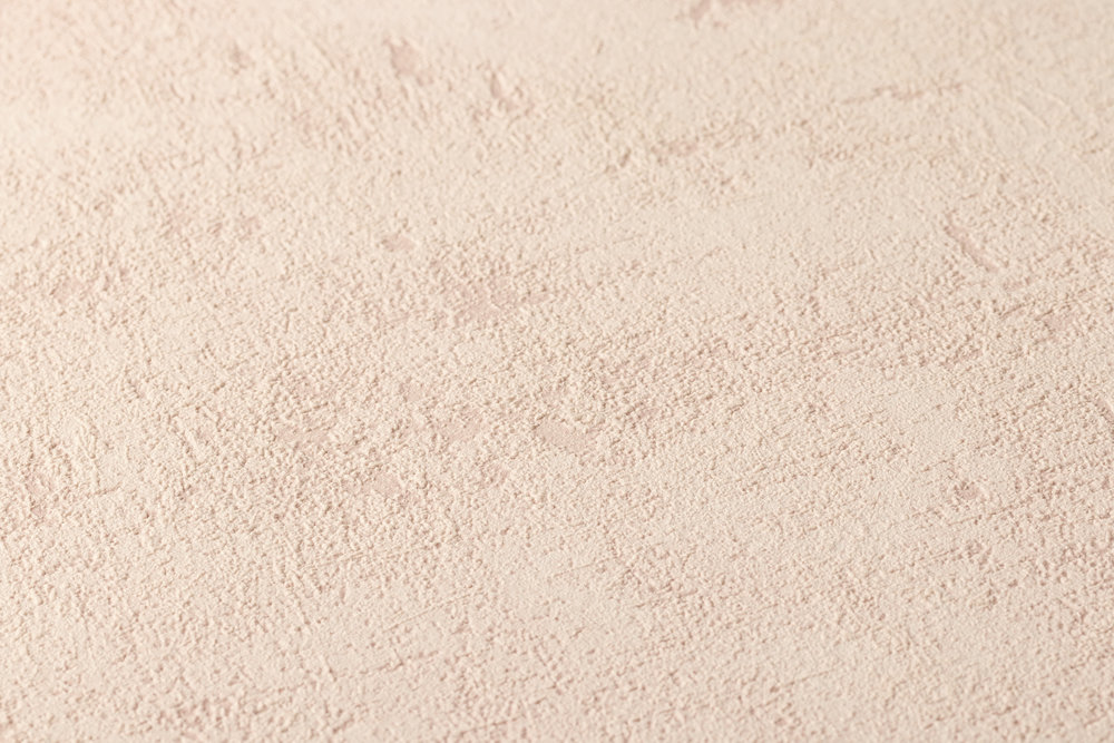             Papel pintado óptico de yeso no tejido en color arena-beige con efecto de estructura
        