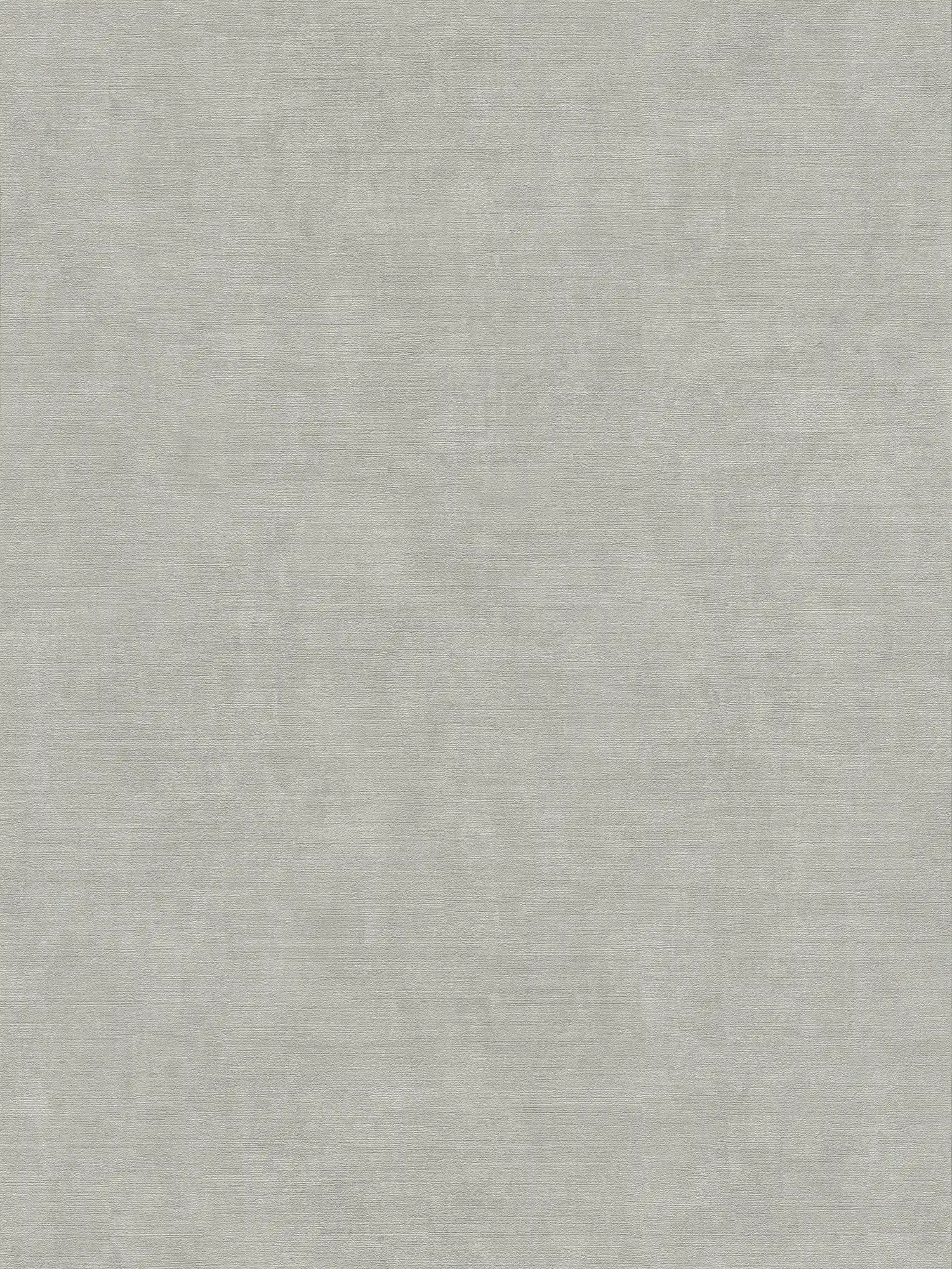 Carta da parati grigio-beige con effetto intonaco in stile vintage
