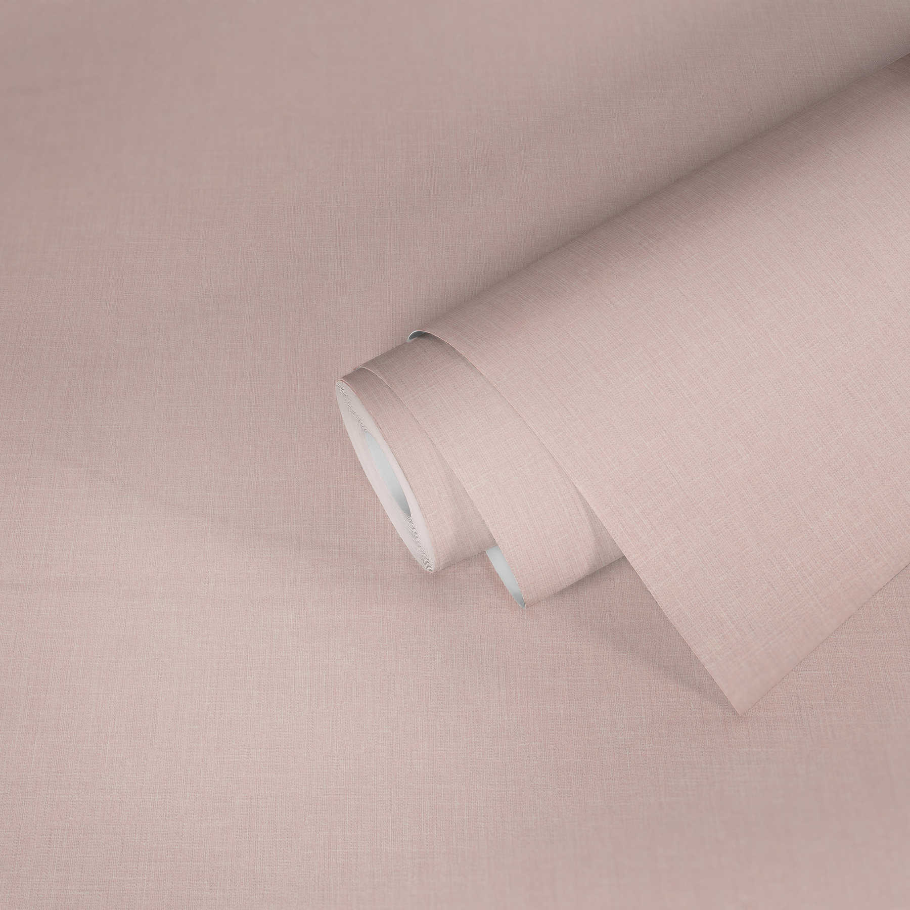             Pink wallpaper linen texture plain pastel
        