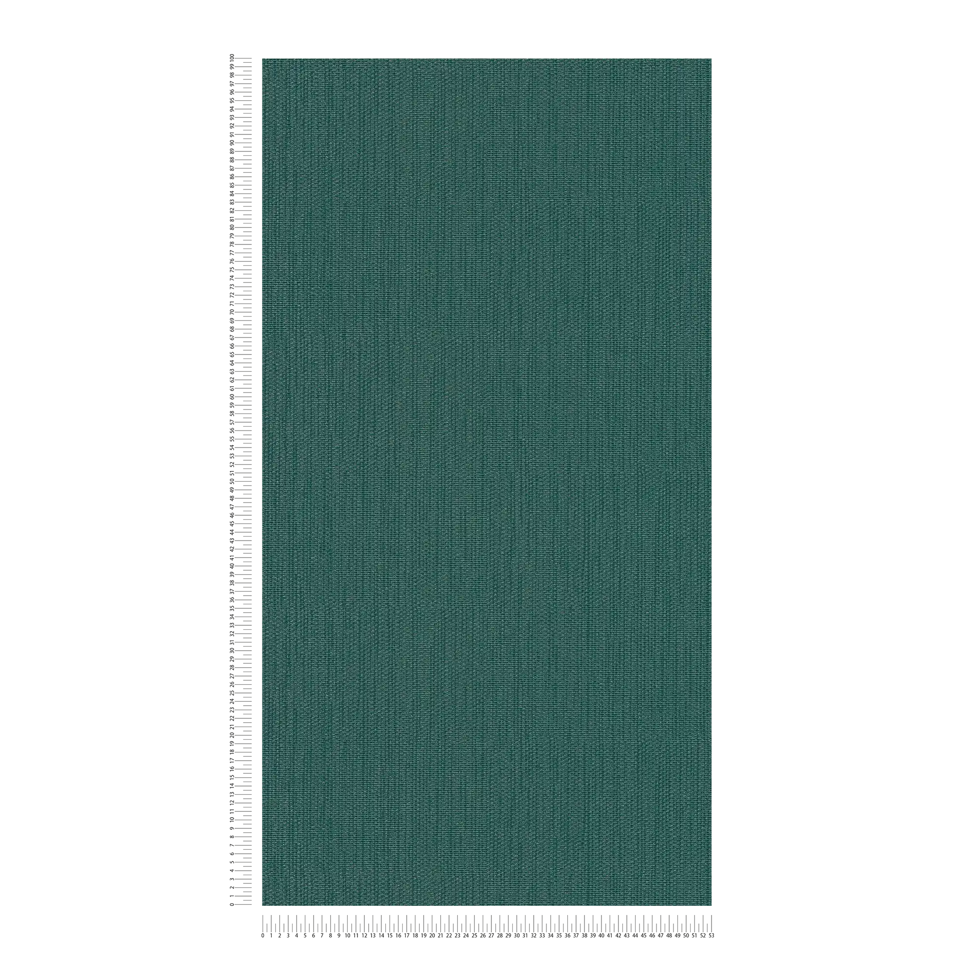             papier peint en papier intissé uni aspect textile - vert, vert foncé
        