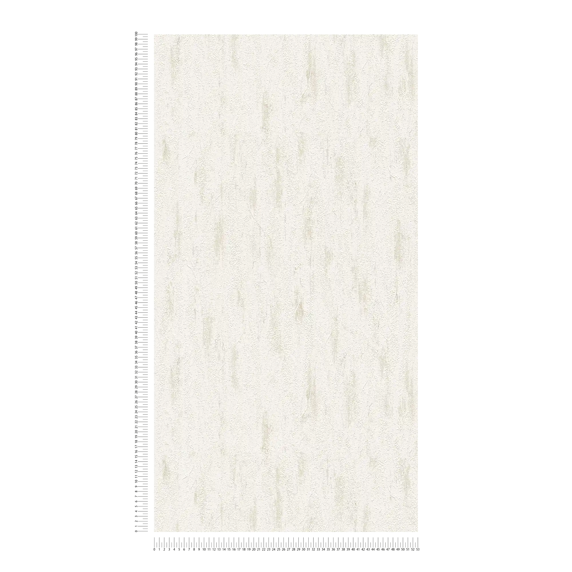             Gipsoptisch behang met structuurdecor & kleurschakeringen - grijs, crème
        
