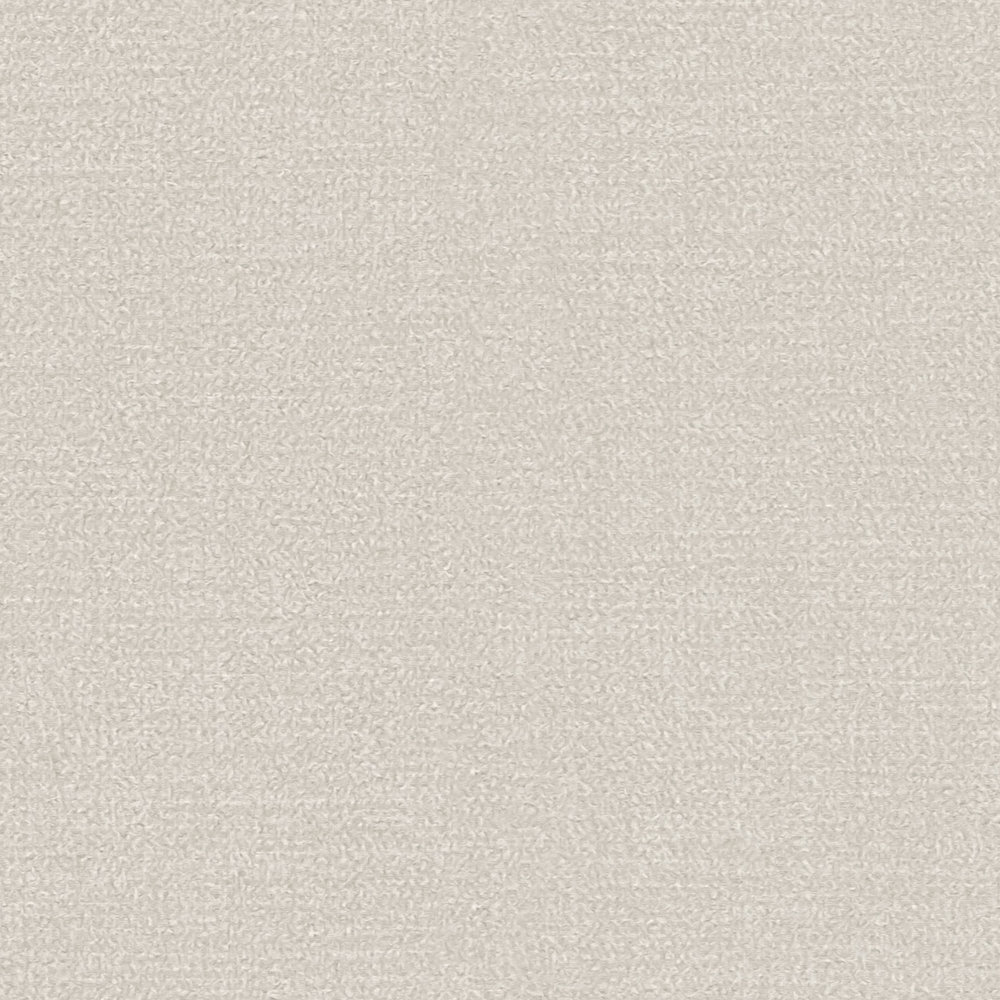             Non-woven wallpaper plain in subtle colours - greige, light grey
        