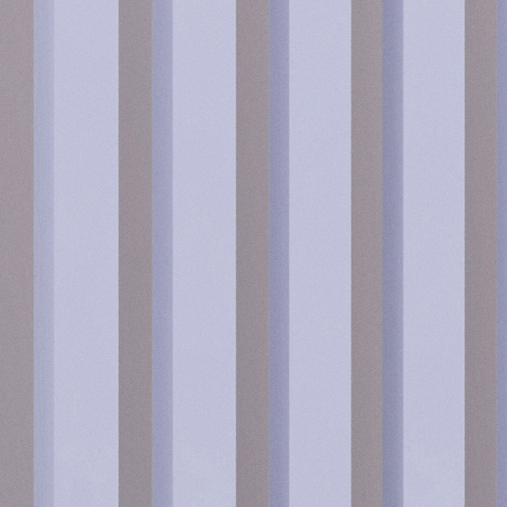             Illusion Room 1 - Mural de pared con diseño de rayas en 3D en color púrpura y gris
        