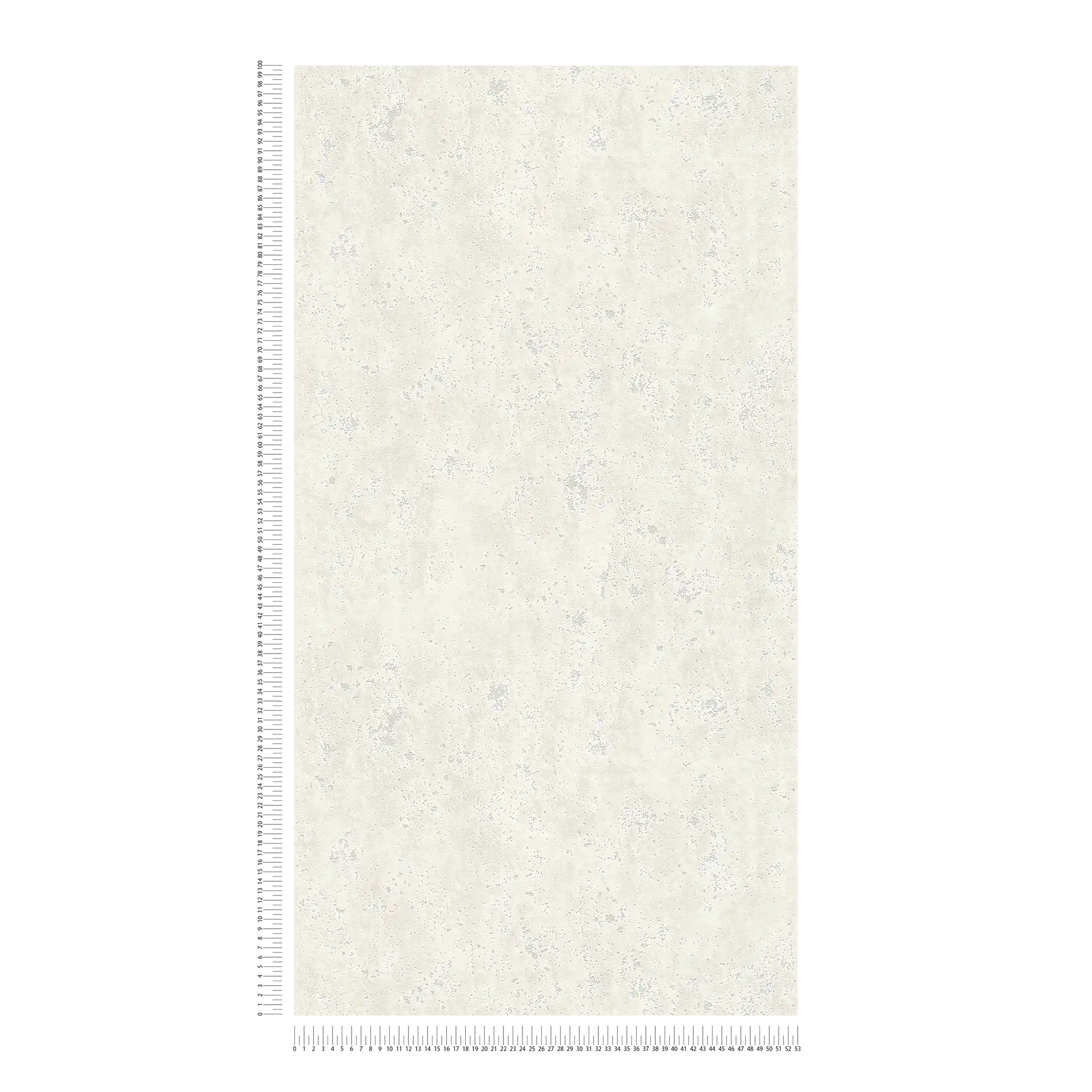             Papier peint à l'aspect plâtre & structure de surface - crème
        