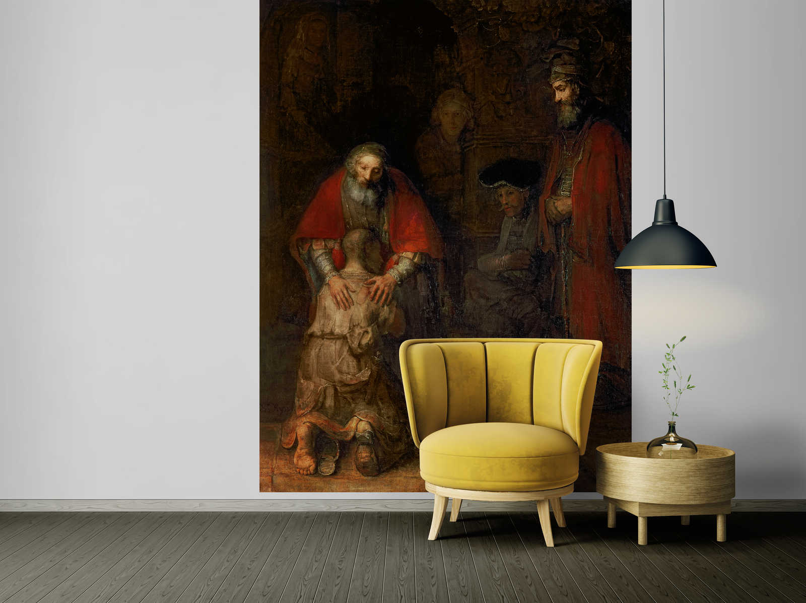             Papier peint panoramique "Le retour du fils prodigue" de Rembrandt van Rijn
        