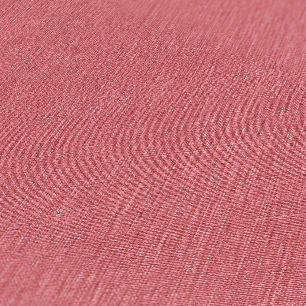             papier peint en papier intissé uni avec aspect textile aspect mat - rouge
        