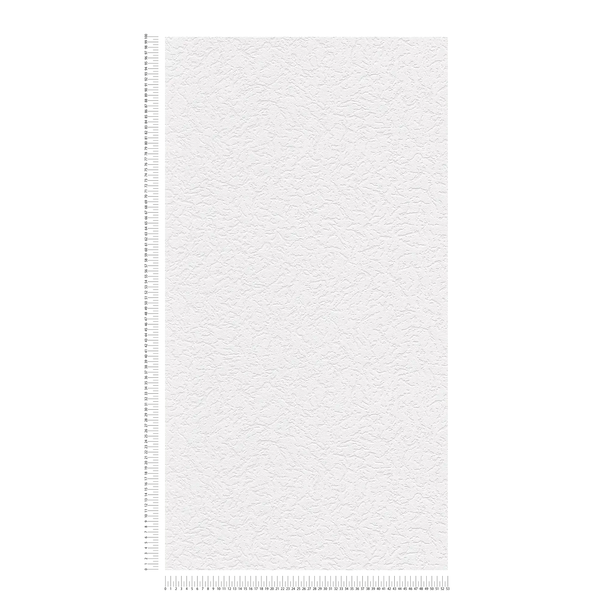             Papier peint à motifs structurés Classique Design - Blanc
        
