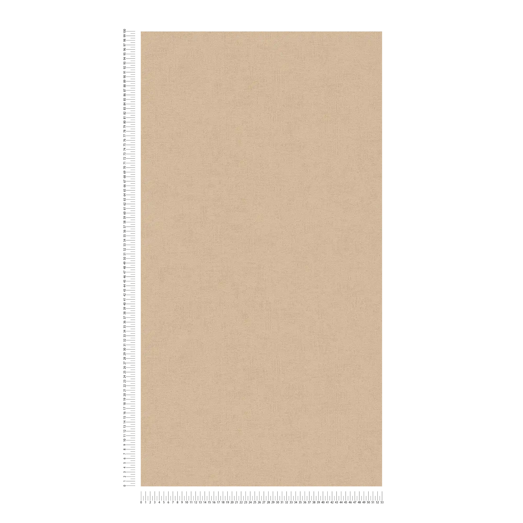             Carta da parati marrone chiaro caramello con struttura ed effetto glitter - marrone, metallico
        