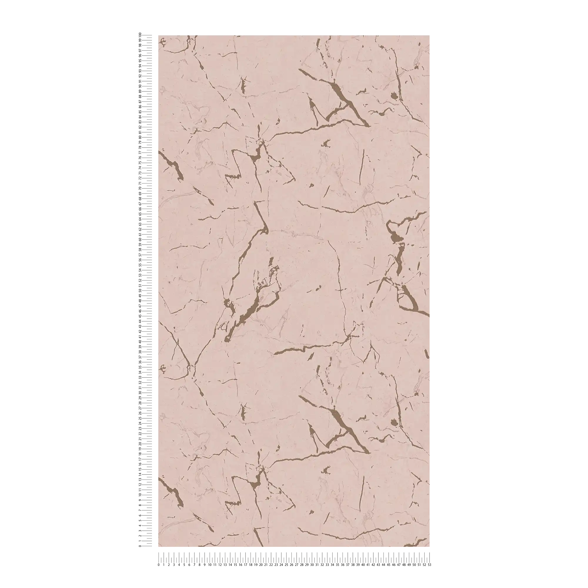             Pink marble wallpaper with gold accents - Metallic, Pink
        