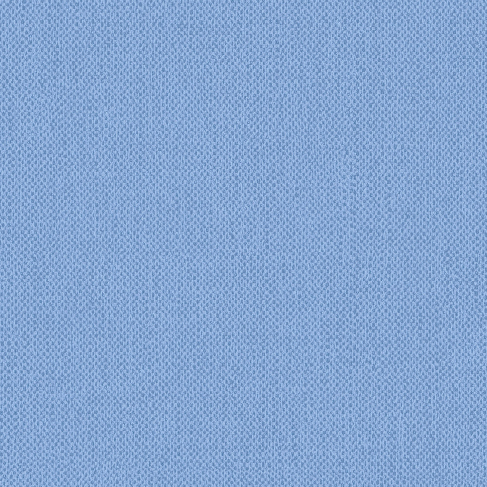             papier peint bleu ciel uni, structure textile & effet chiné - bleu
        