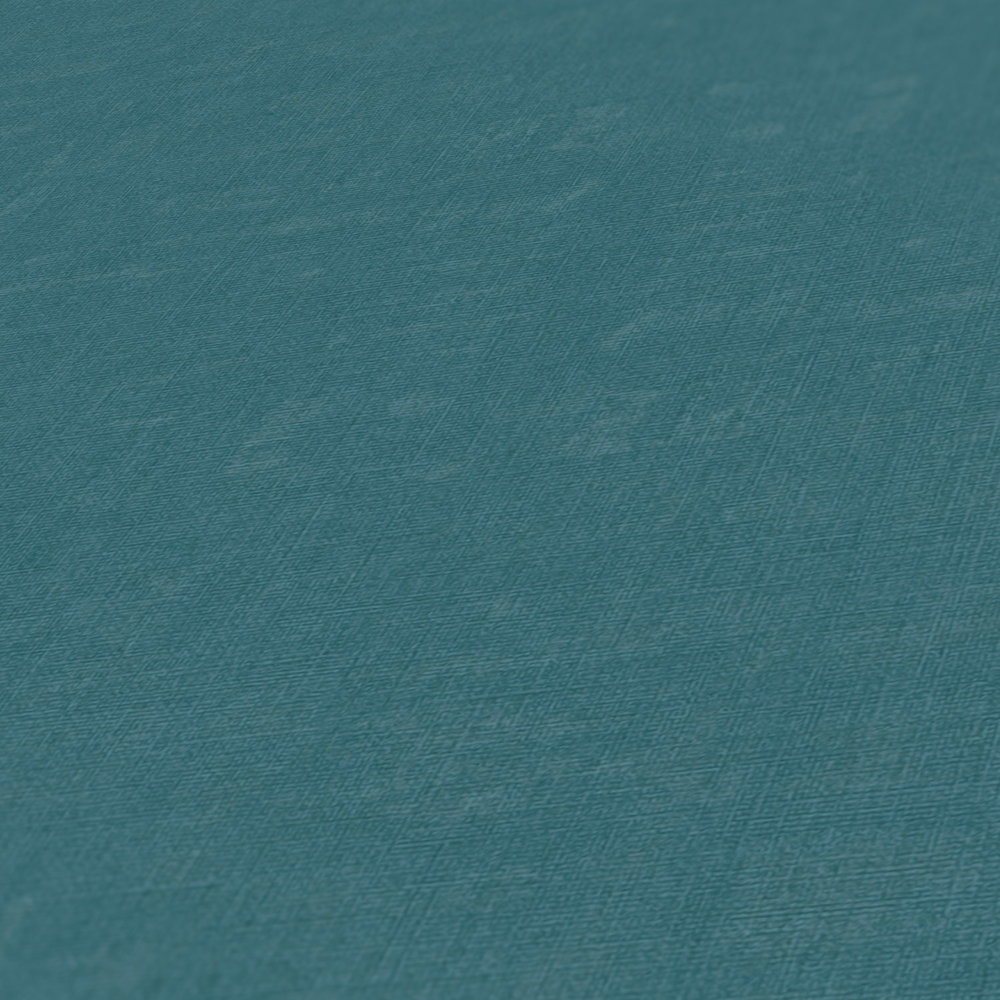             Non-woven wallpaper plain with mottled effect - blue, green
        