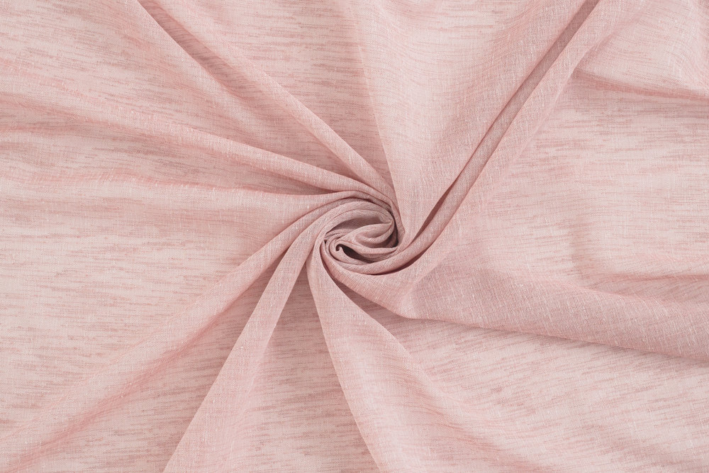             Echarpe décorative à passants 140 cm x 245 cm fibre synthétique rose
        