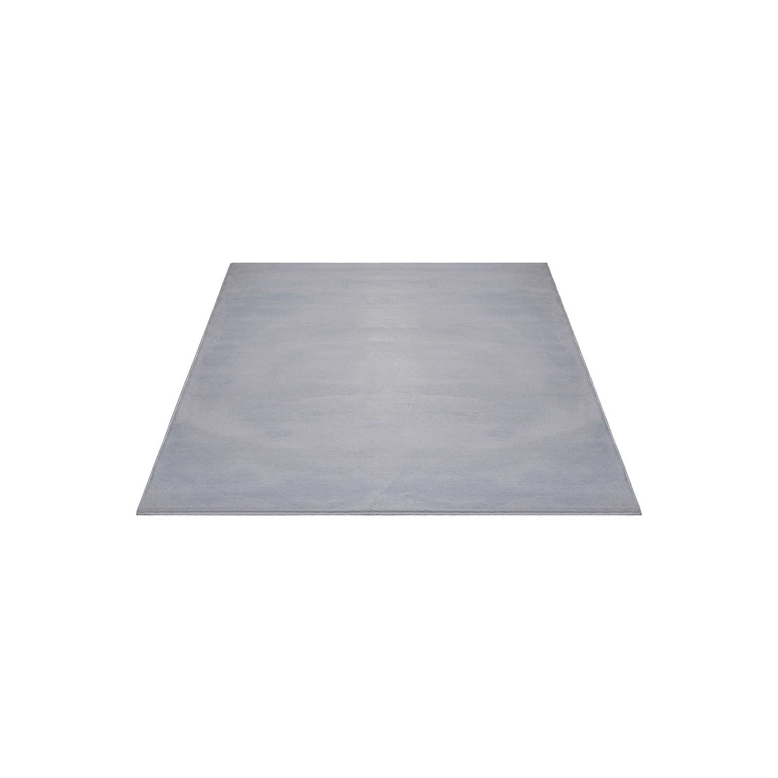 Confortevole tappeto a pelo alto in morbido grigio - 220 x 160 cm
