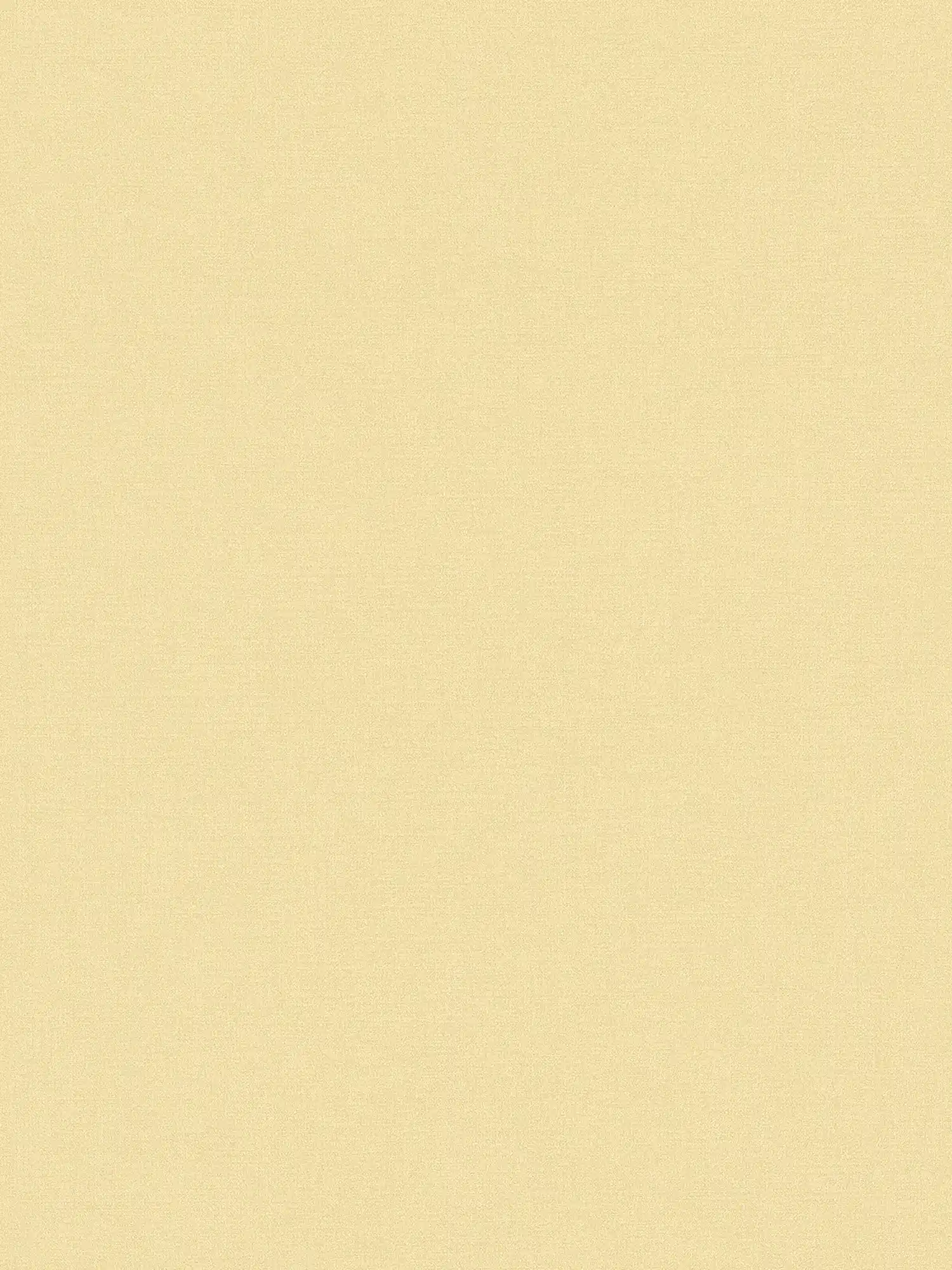Plain non-woven wallpaper in a warm shade - yellow
