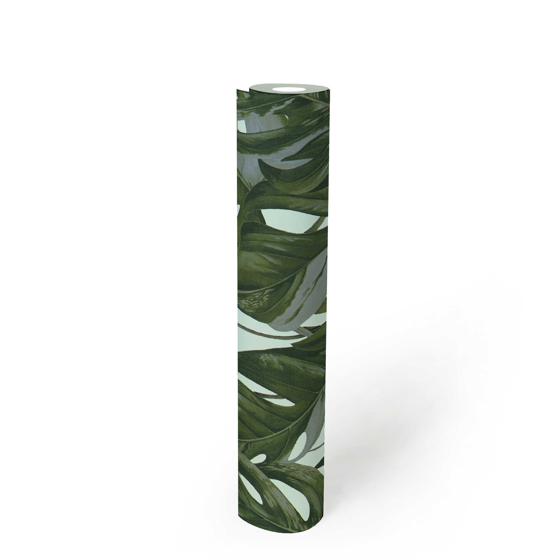             Papier peint à feuilles avec motif Monstera par MICHALSKY - vert
        
