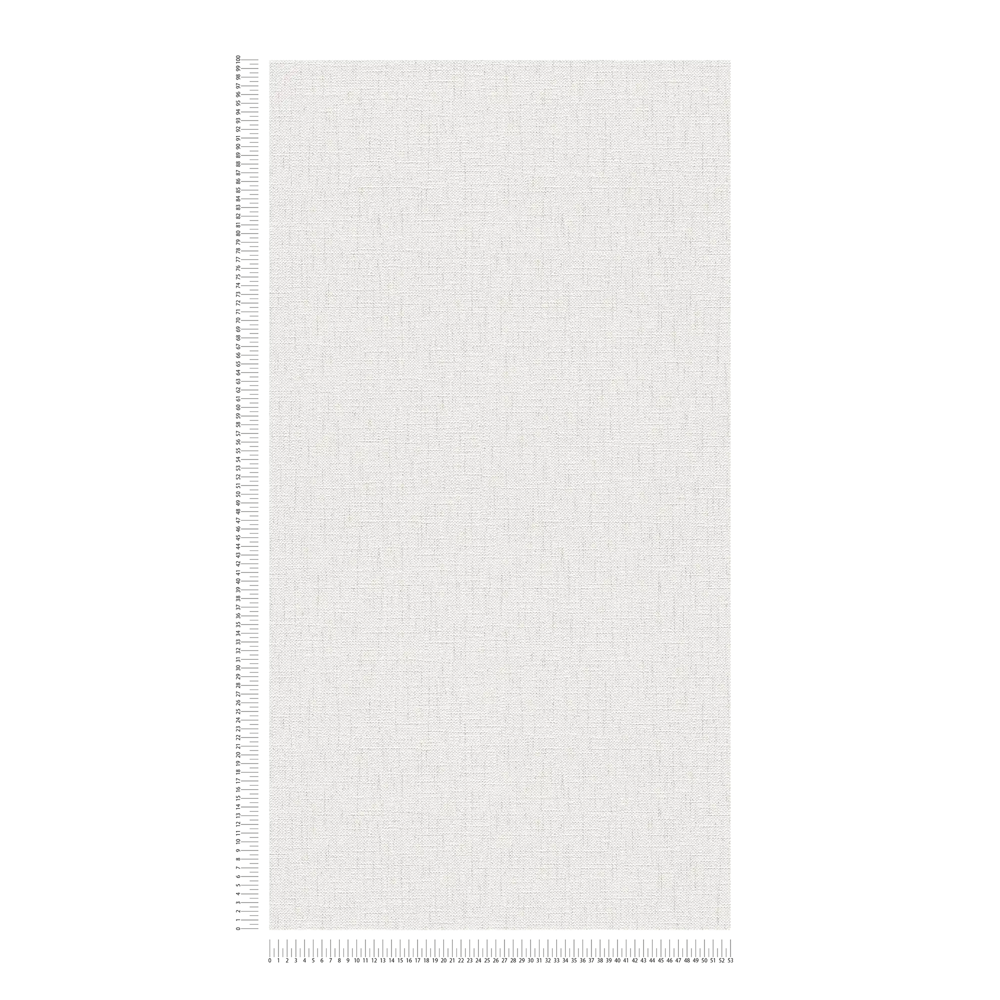             Carta da parati dall'aspetto tessile con colorazione screziata - grigio, bianco
        
