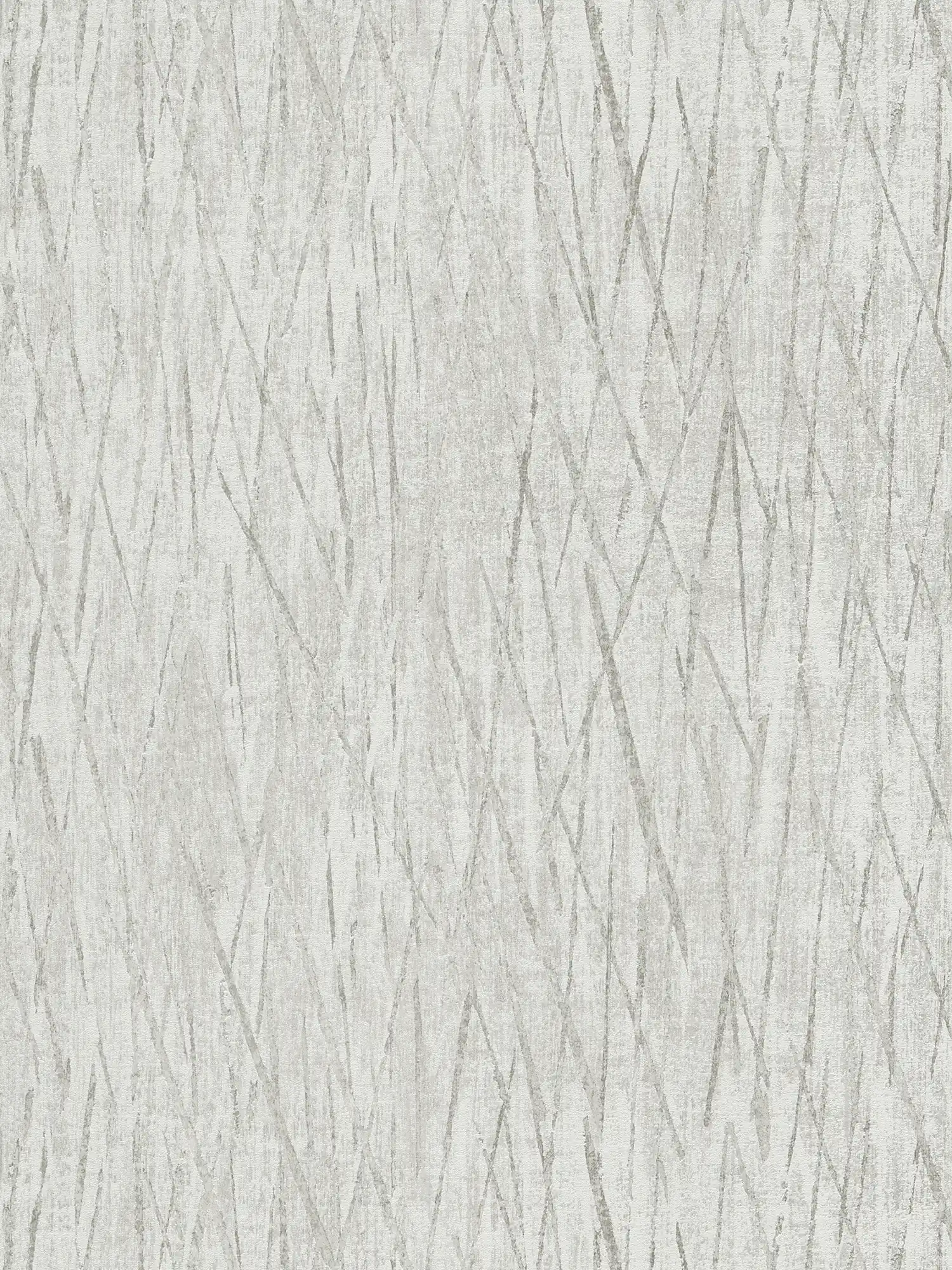 Textured wallpaper with metallic colours - grey, metallic
