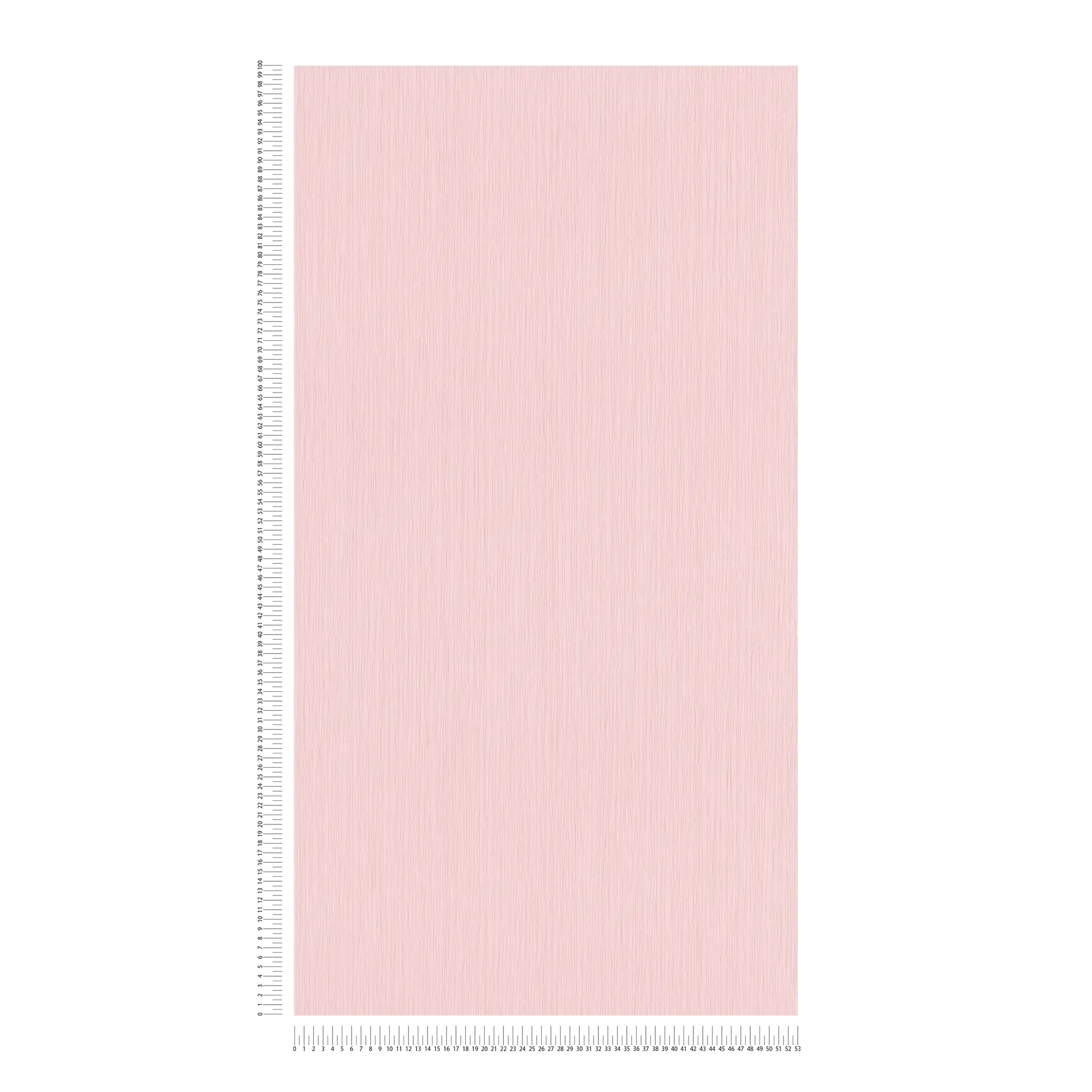             Papier peint pour chambre d'enfant fille avec structure de lignes - rose
        