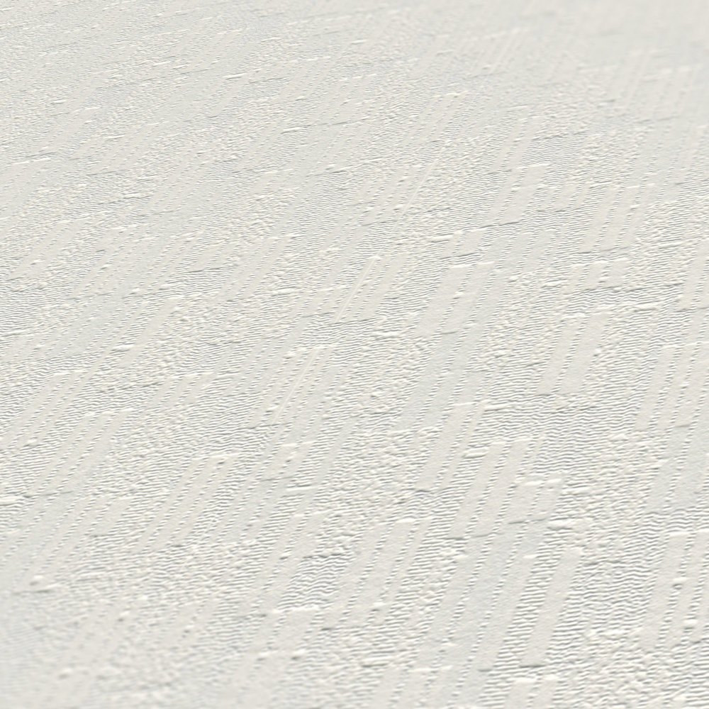             Carta da parati strutturata in tessuto non tessuto verniciabile con design retrò - larghezza 106 cm
        