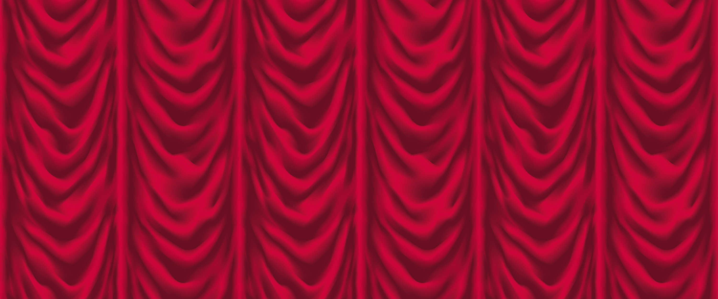             Tenda di velluto rosso con drappeggio a balze
        