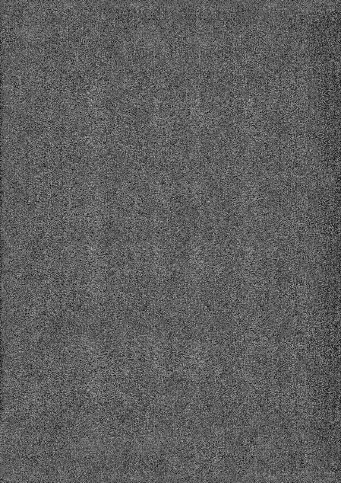             Fluffy high pile carpet in anthracite - 110 x 60 cm
        
