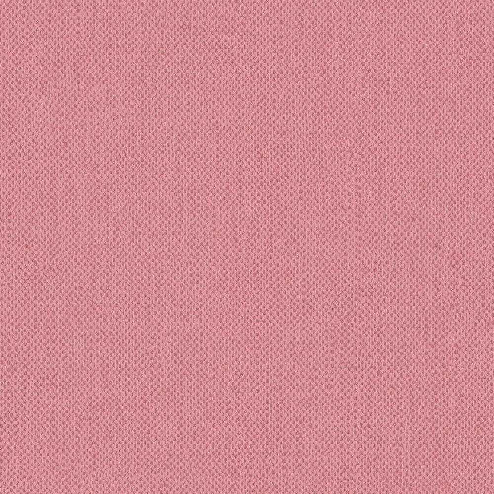             Papier peint vieux rose uni, surface mate & structure textile - rose
        