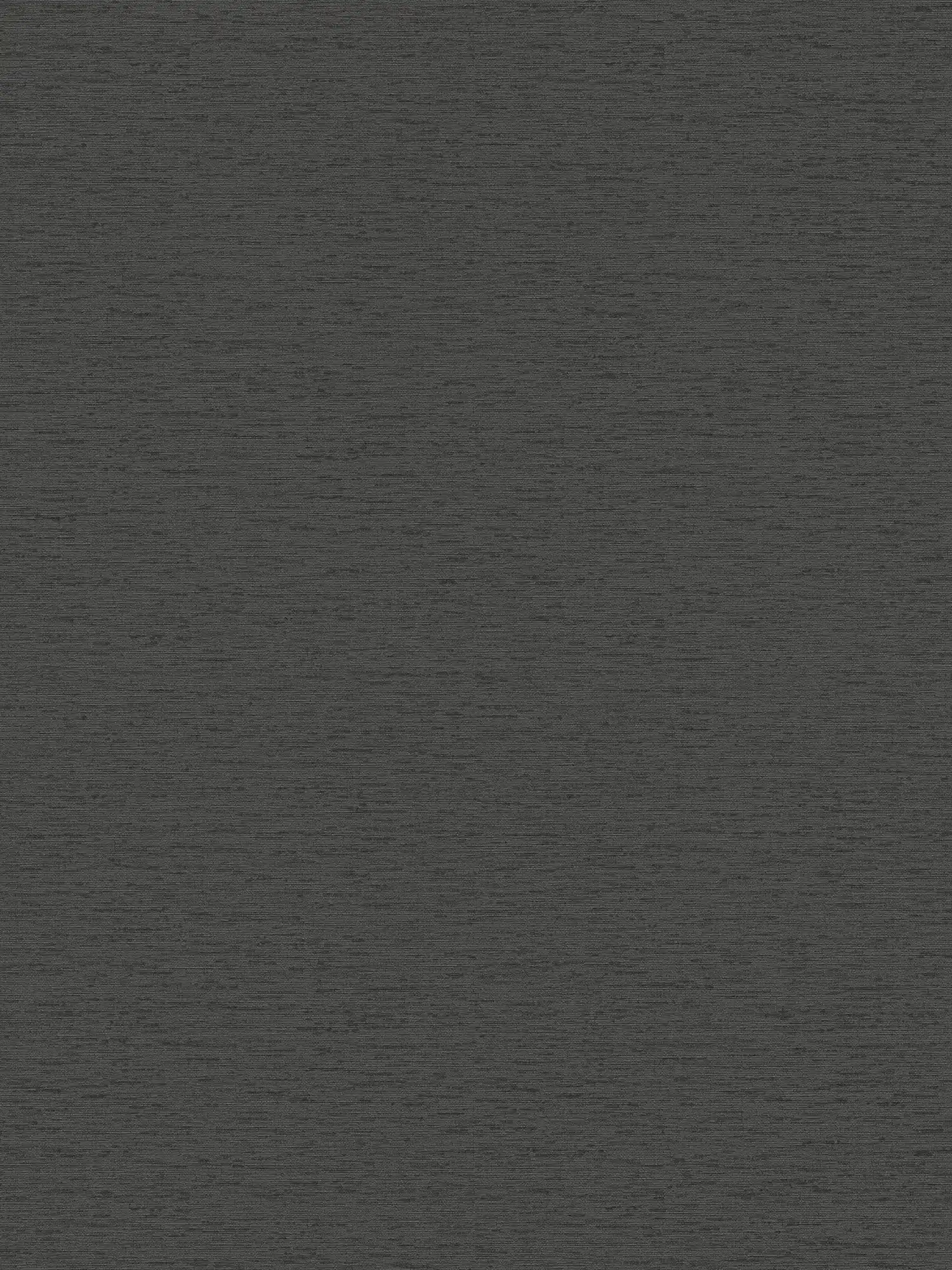 Plain non-woven wallpaper with structure design, matt - black
