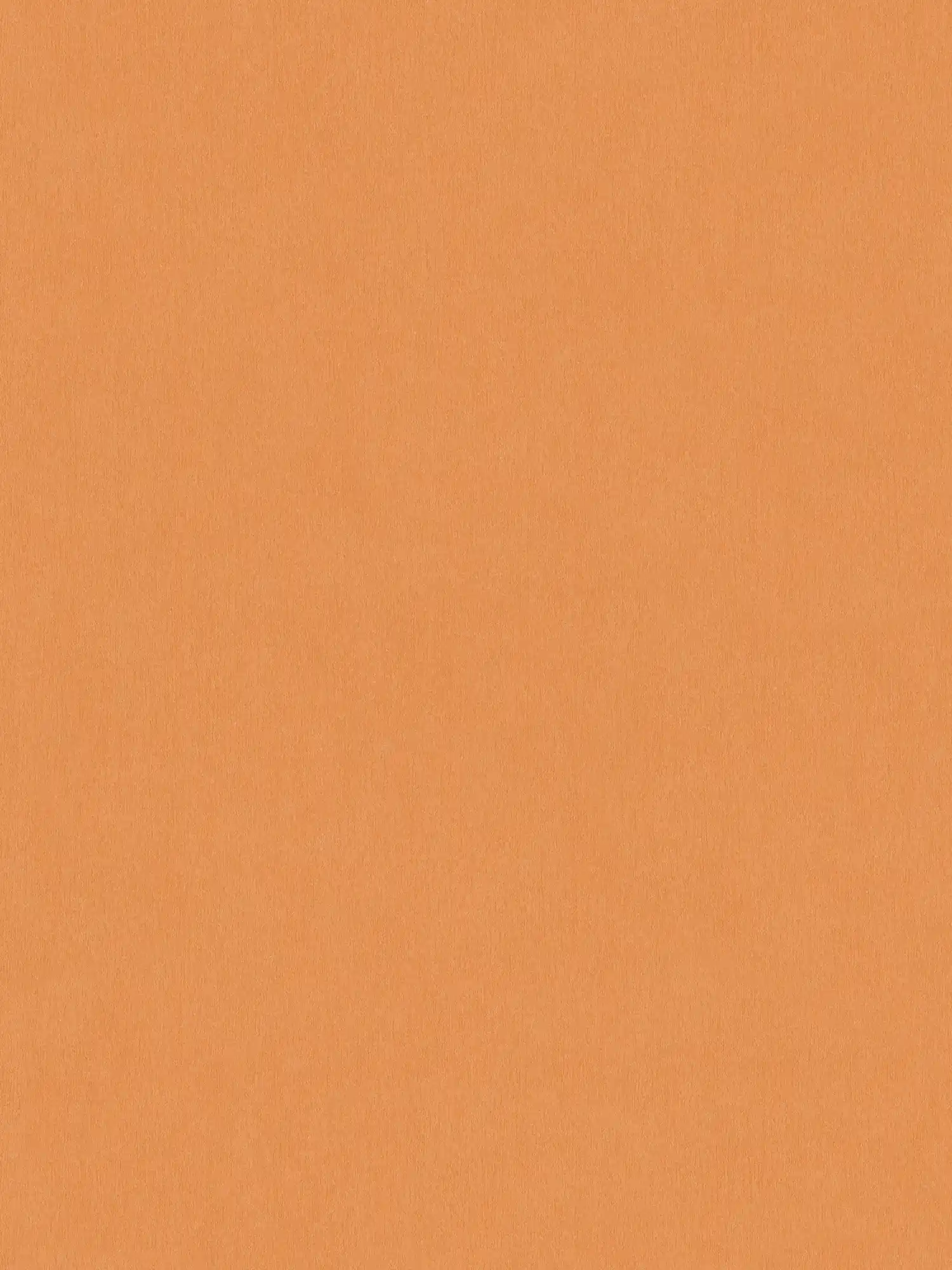 Smooth wallpaper nursery plain - orange
